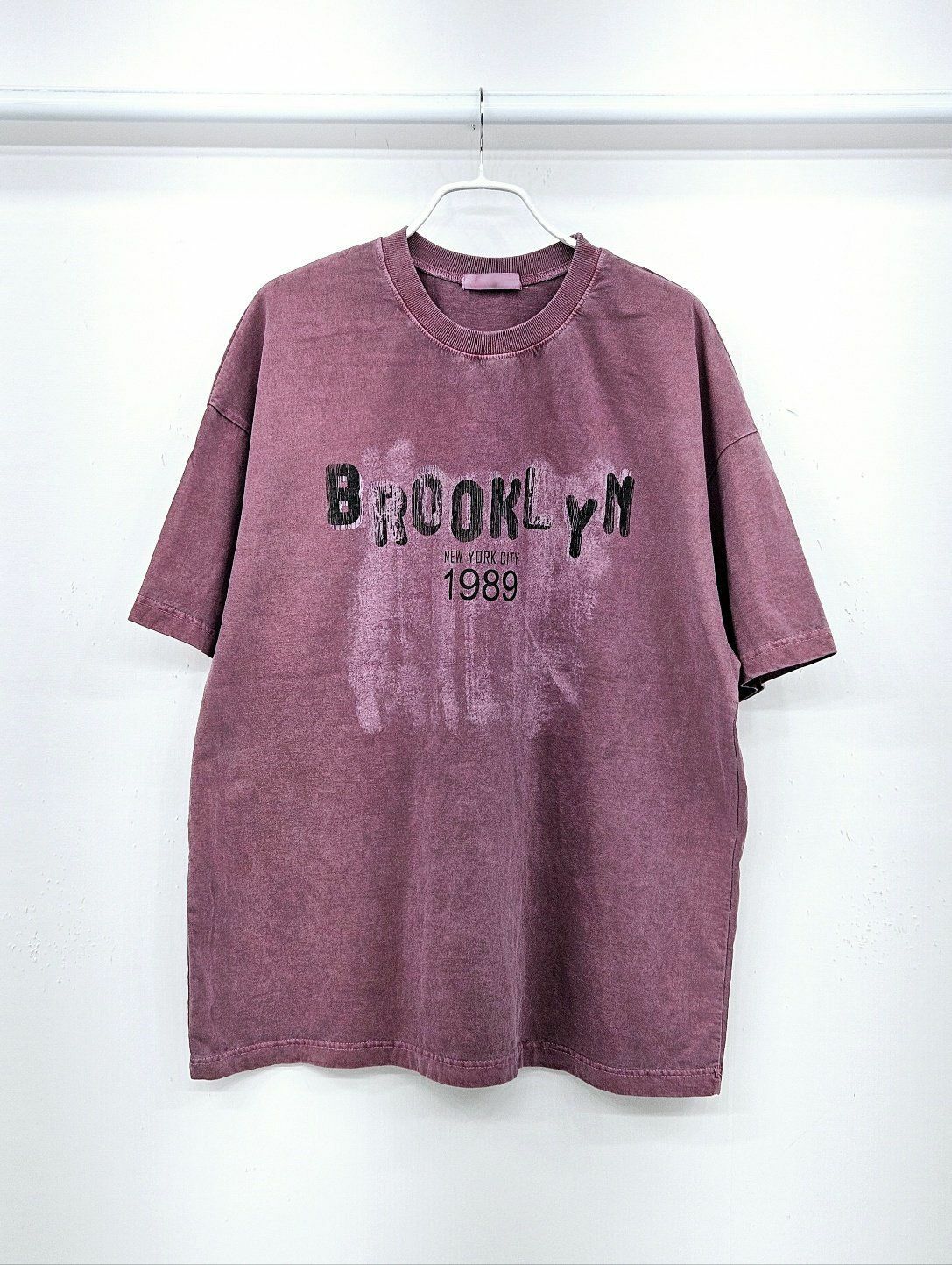 洗水英文字短袖Tee T5409