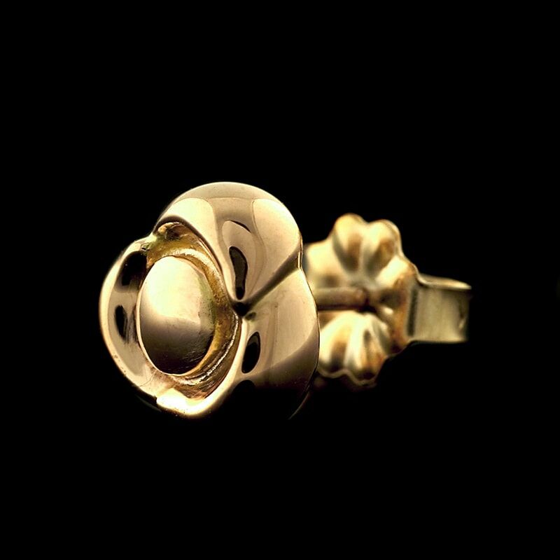 Mating Flight : Craved Stud 18K Yellow Gold