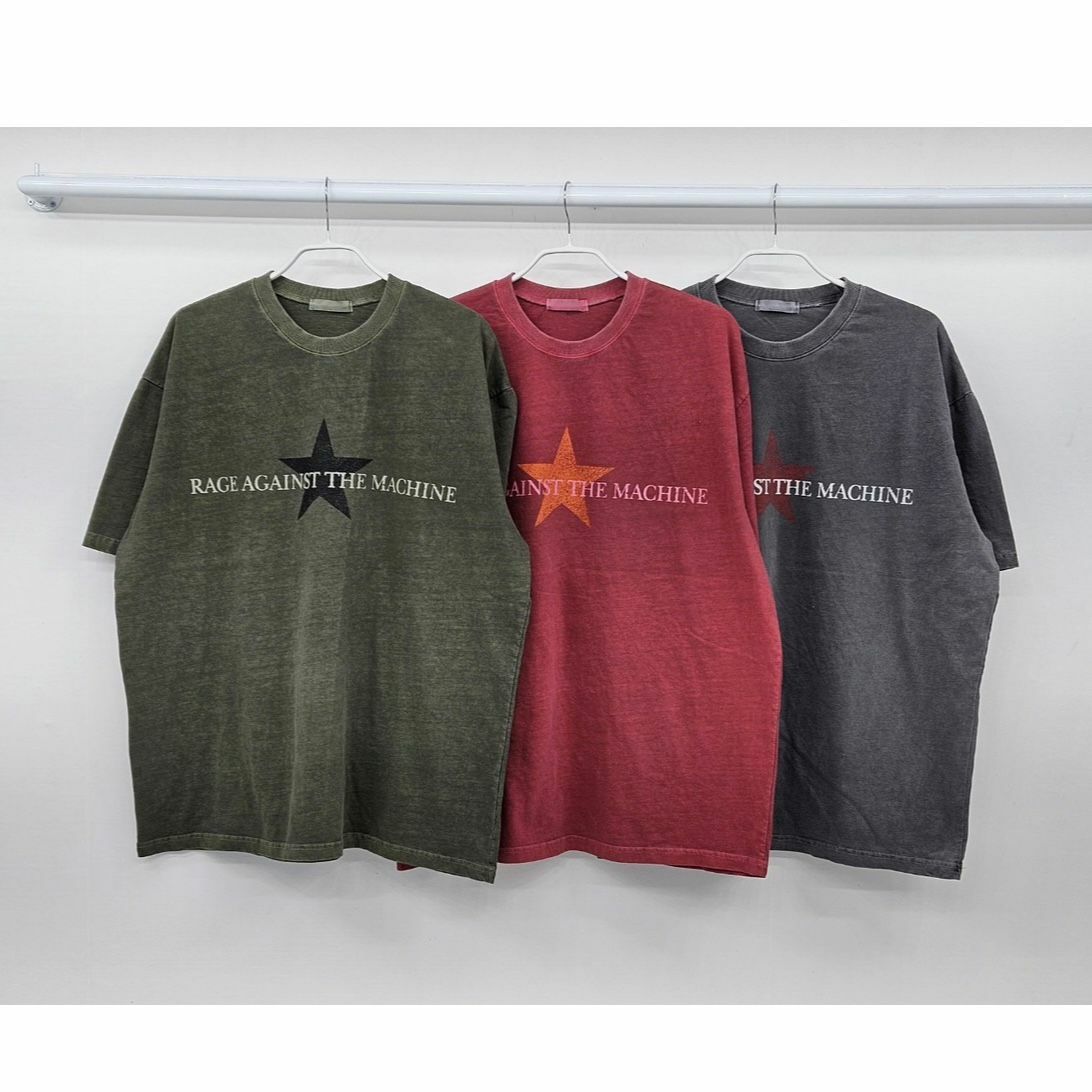 洗水英文字圖案短袖Tee T5411