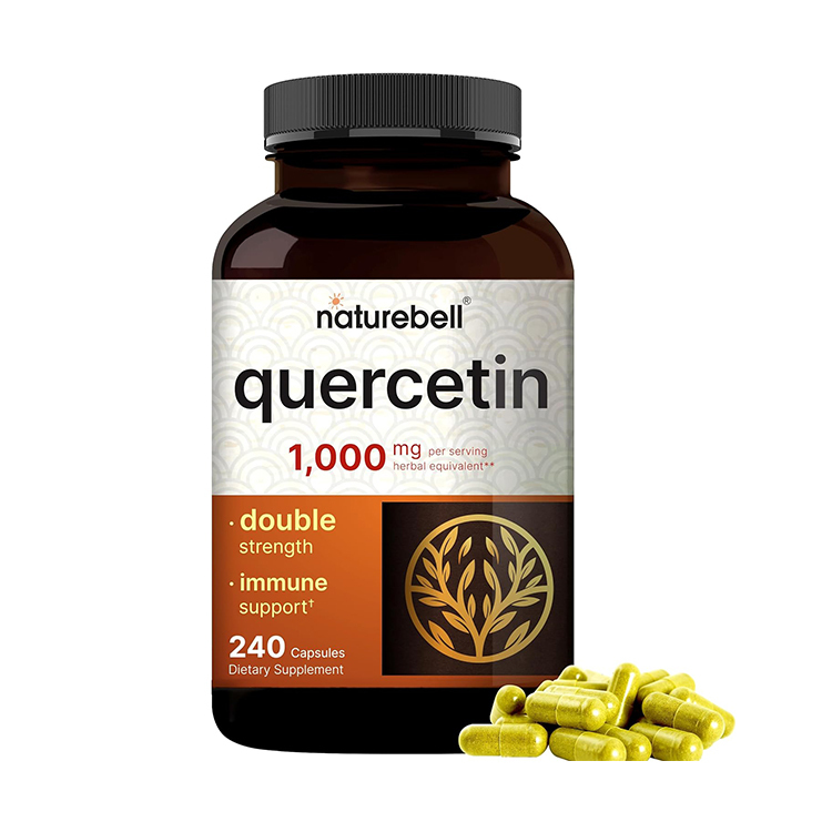 美國Naturebell Quercetin 洋蔥素500毫克，240 粒膠囊