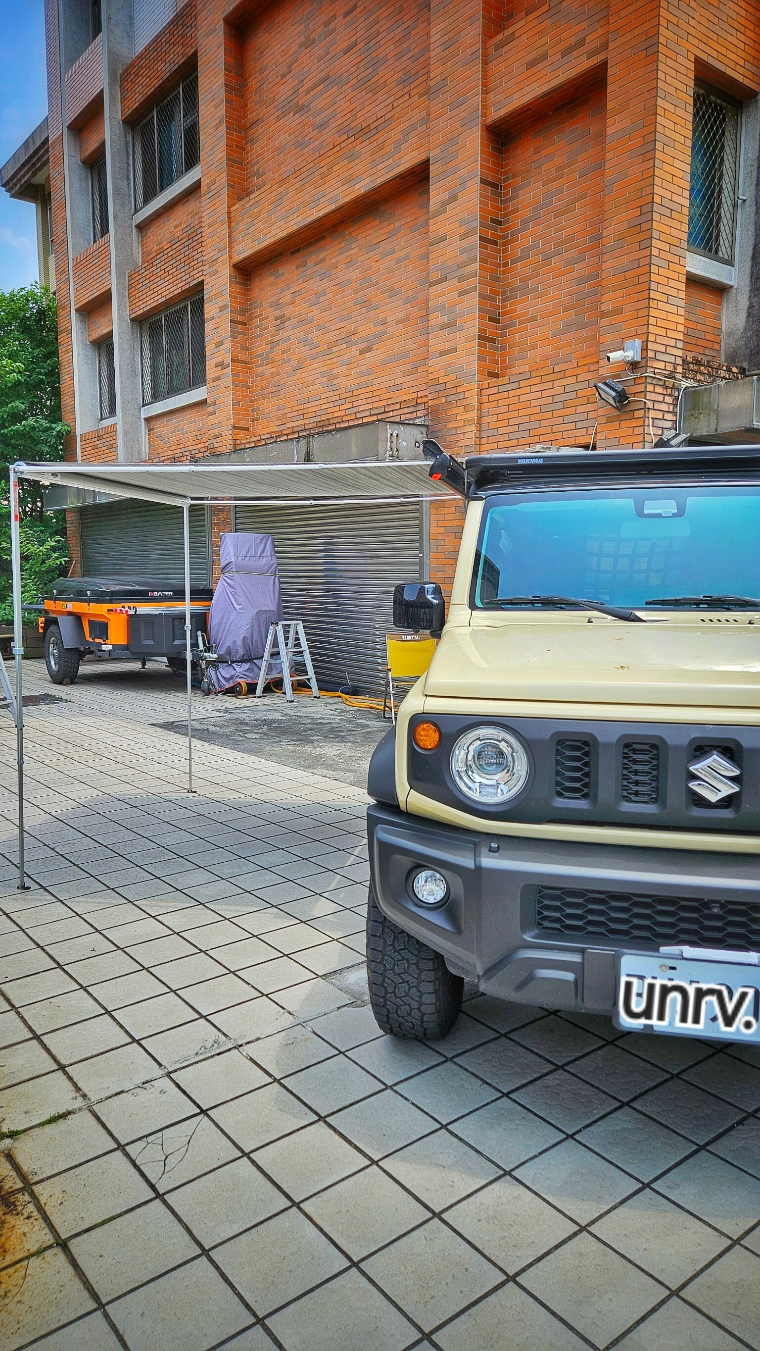 車邊帳 FIAMMA F35 PRO 180 ( jimny jb74)  車側帳