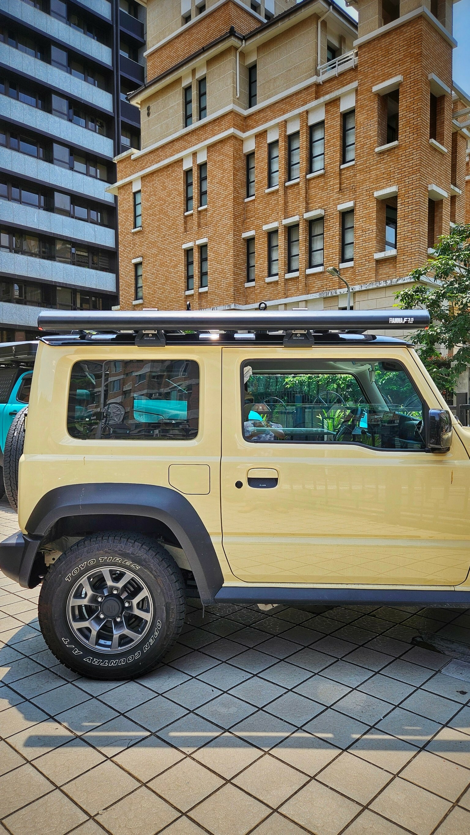 車邊帳 FIAMMA F35 PRO 180 ( jimny jb74)  車側帳