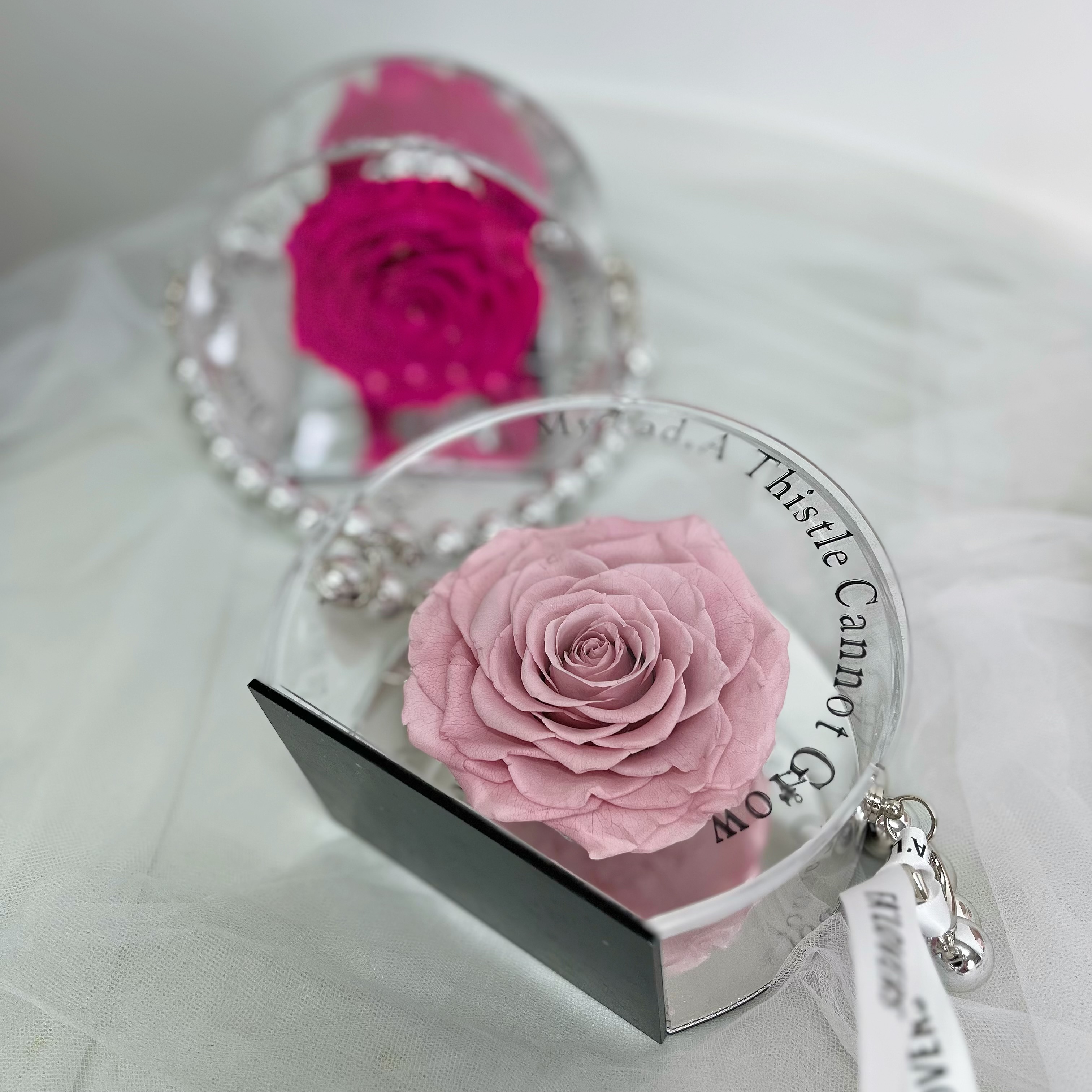 玫瑰保鮮花手提袋