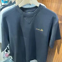 [S] MARK GONZALES WHAT IT ISN'T WARIT IZEN ROUND NECK SWEAT SHORT SLEEVE T-SHIRT,BLACK, MG2402ST29-BK (SMG21)