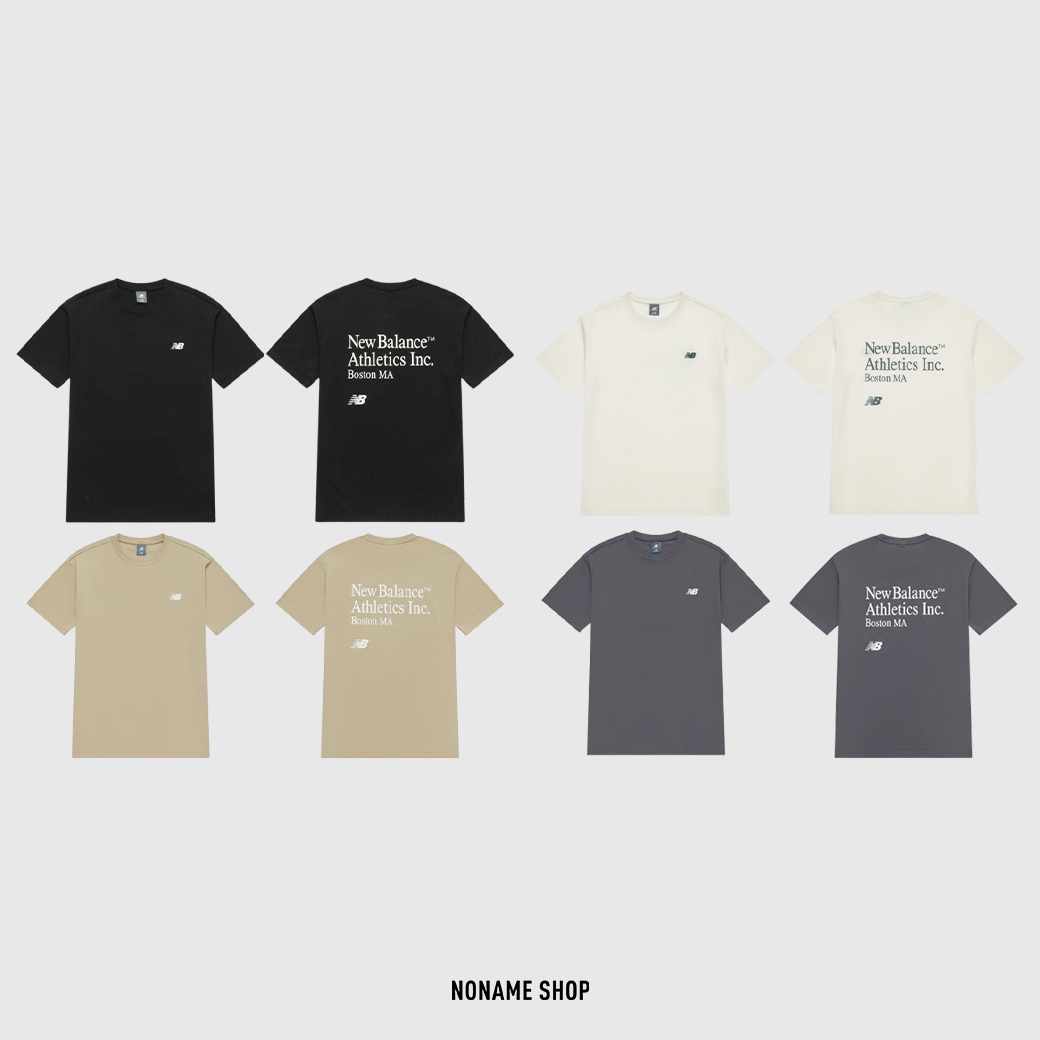 NEW BALANCE NB 經典LOGO 字母 短袖 四色 (男款)