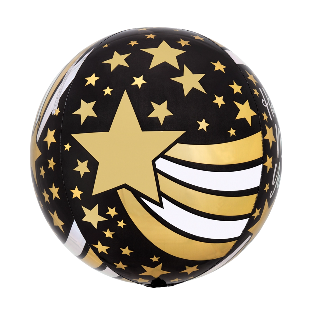 新年單品丨立體圓球-金色流星