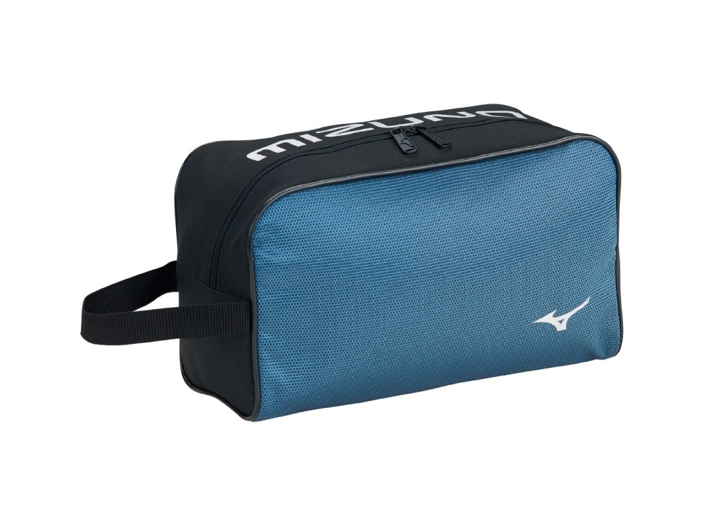 MIZUNO 鞋袋( 藍黑色 )