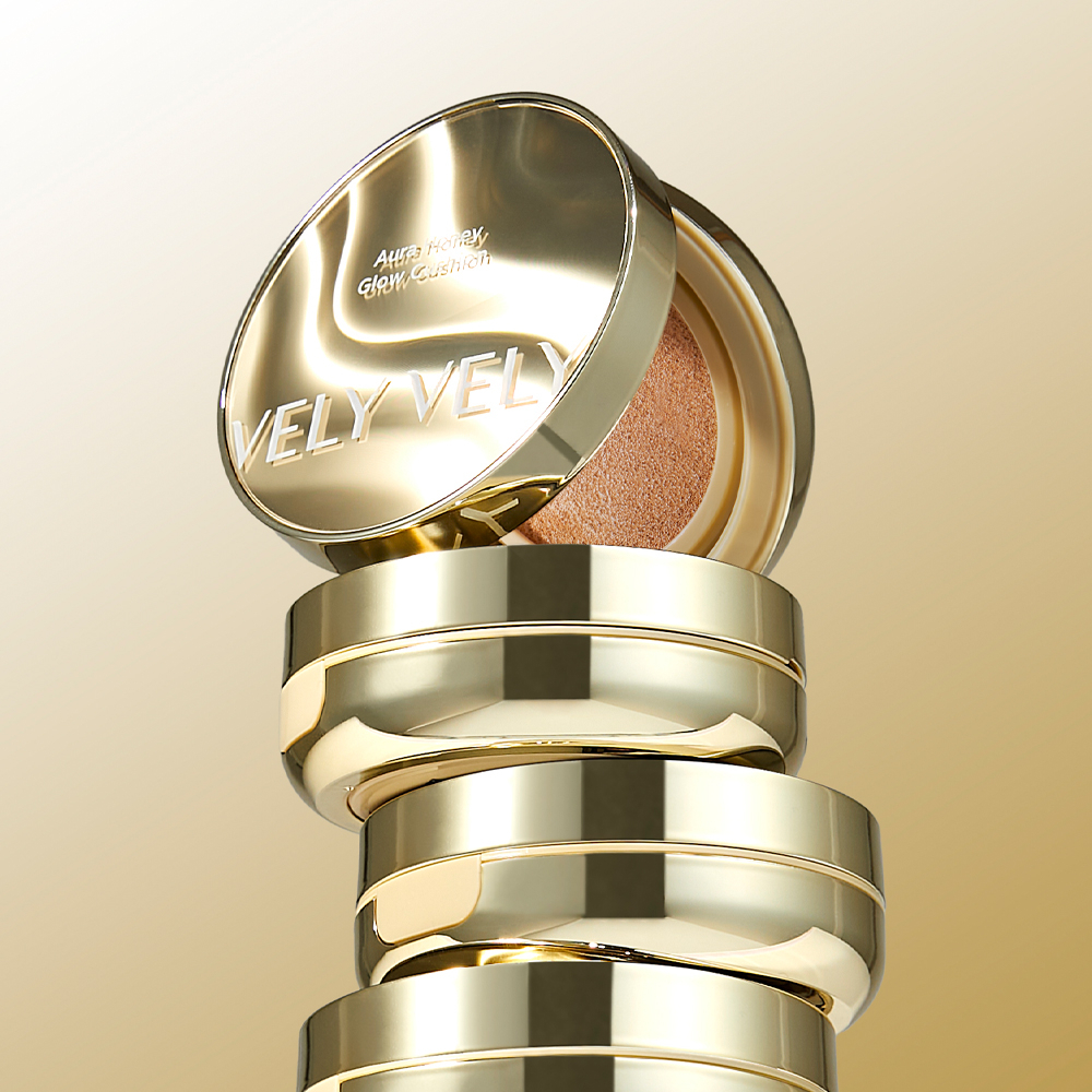 Vely Vely Aura Honey Glow Cushion (with Refill)