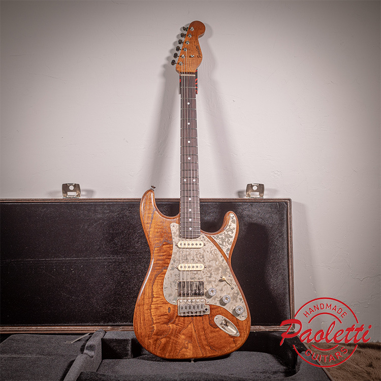 Paoletti Custom Stratospheric Wine HSS 電吉他