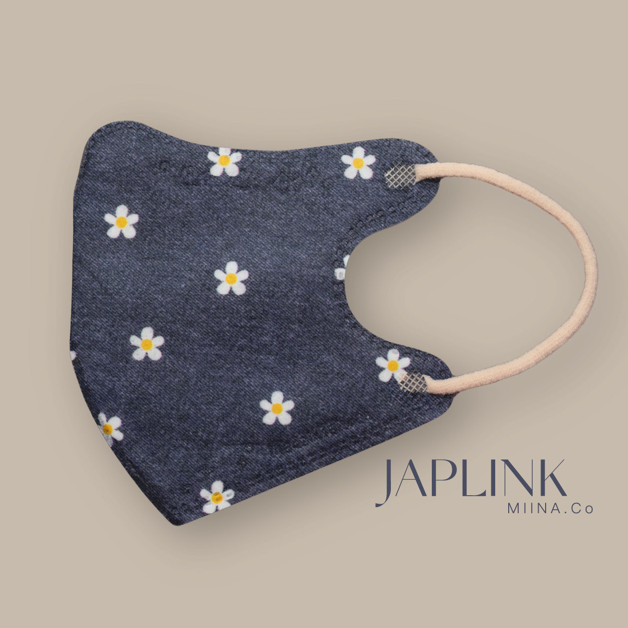 JAPLINK【 VXS 0~3歲 】3D 立體幼童口罩 / 小糖花