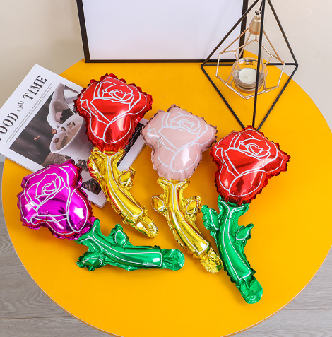 玫瑰花气球 随机10个