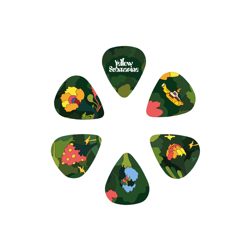 D'Addario Daddario 黃色潛水艇 55週年紀念彈片 胡椒林之地 第 2 張圖片｜三峽吉他 / Bass