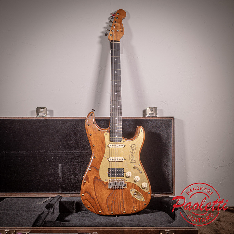 Richie Sambora 簽名款 Paoletti Stratospheric Wine HSS 電吉他
