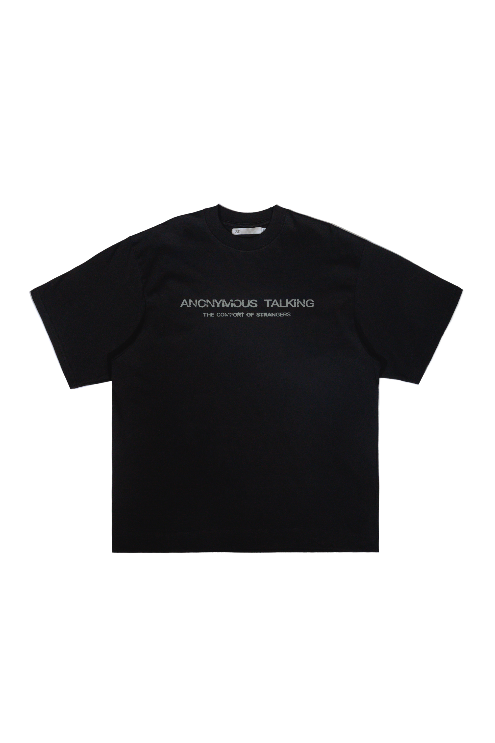 Anonymous Talking｜24SS-LOGO TEE (Black)