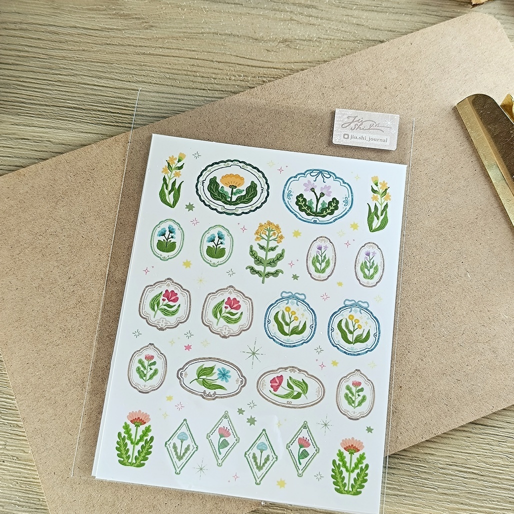 玖拾．軋型貼紙包 共四款