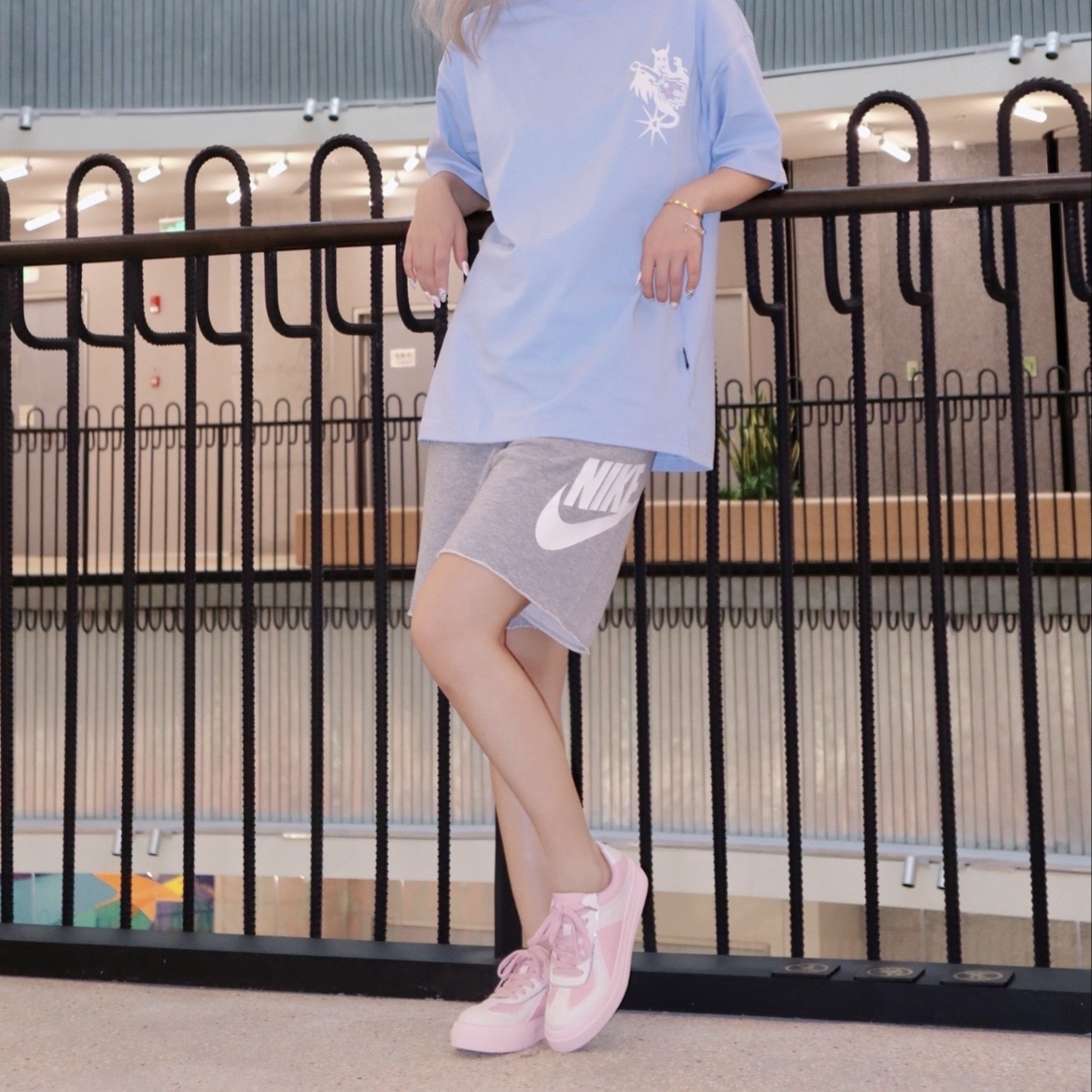 Nike Club Alumni French Terry Shorts 灰色 抽繩 短褲 Logo 男款