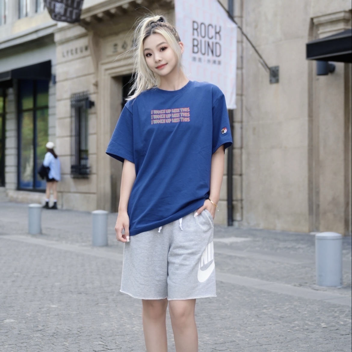 Nike Club Alumni French Terry Shorts 灰色 抽繩 短褲 Logo 男款