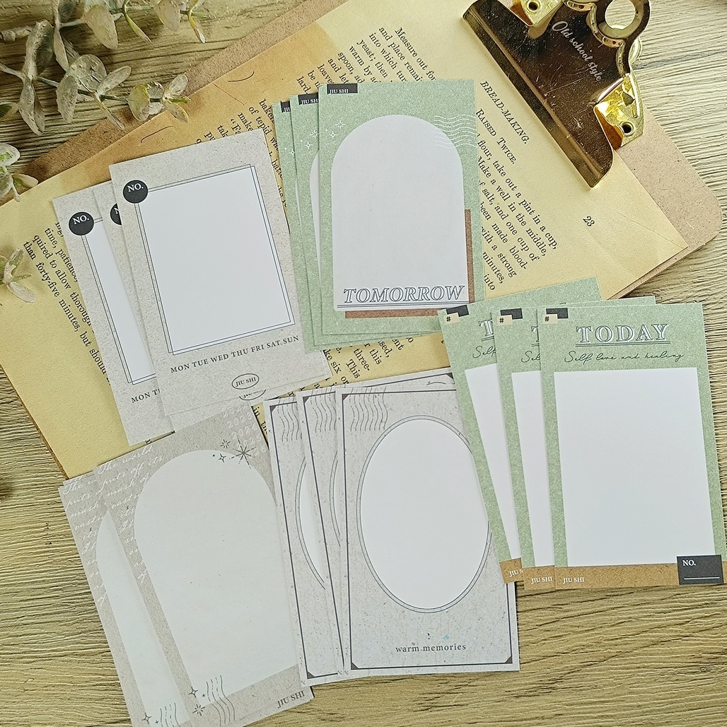 玖拾．Inspiration Card F 拼貼素材卡 便箋 <整包/分裝>