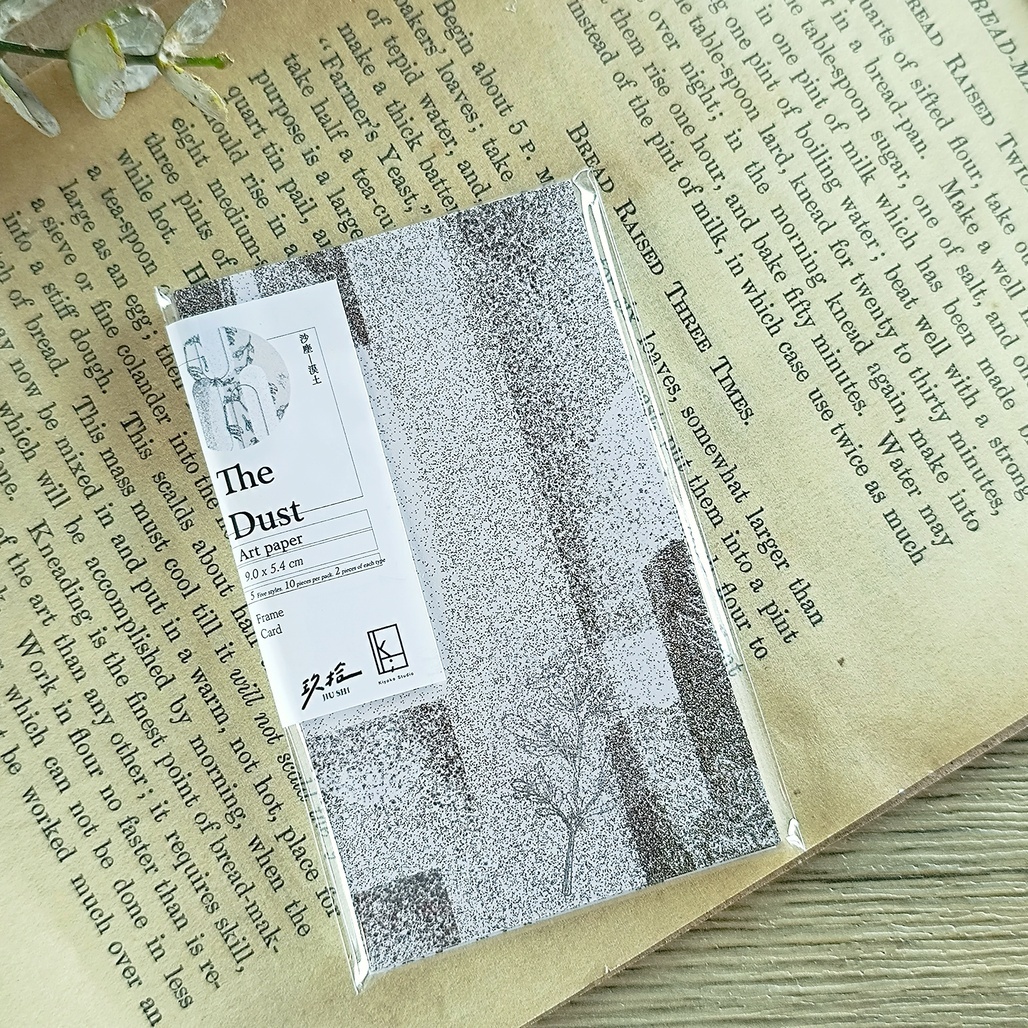 玖拾 x kiyoko．沙漠塵土 拼貼素材卡 便箋 <整包>