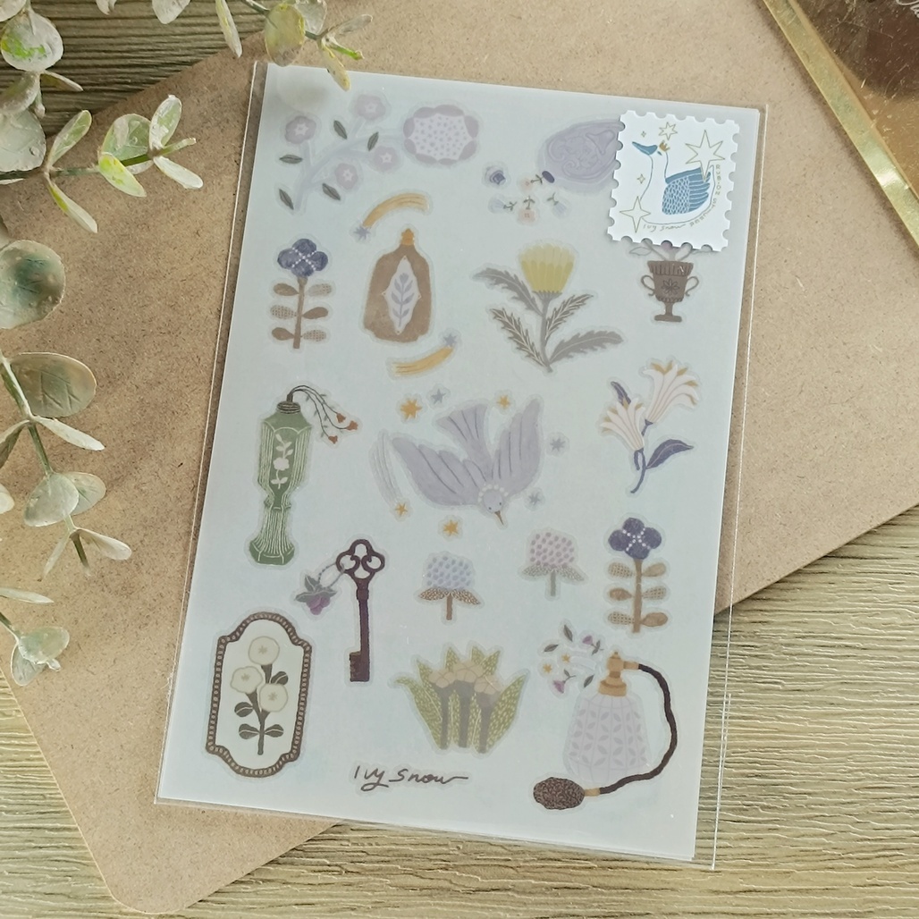 森空 Ivy Snow．香氛 轉印貼紙
