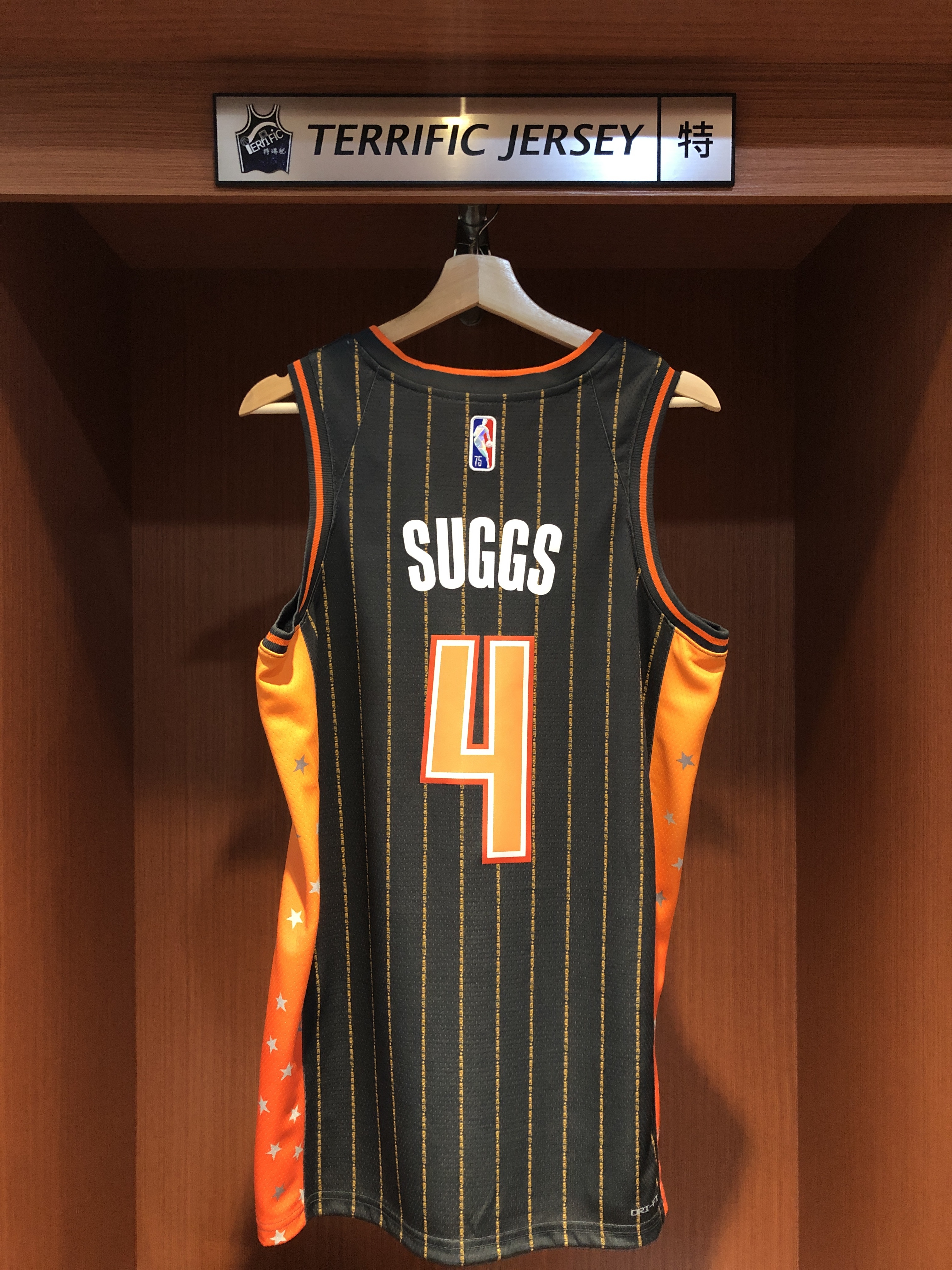 NBA球衣 Jalen Suggs 奧蘭多魔術城市 新人年 75周年 鑽石標 City Nike Swingman 球迷版 熱轉印 全新