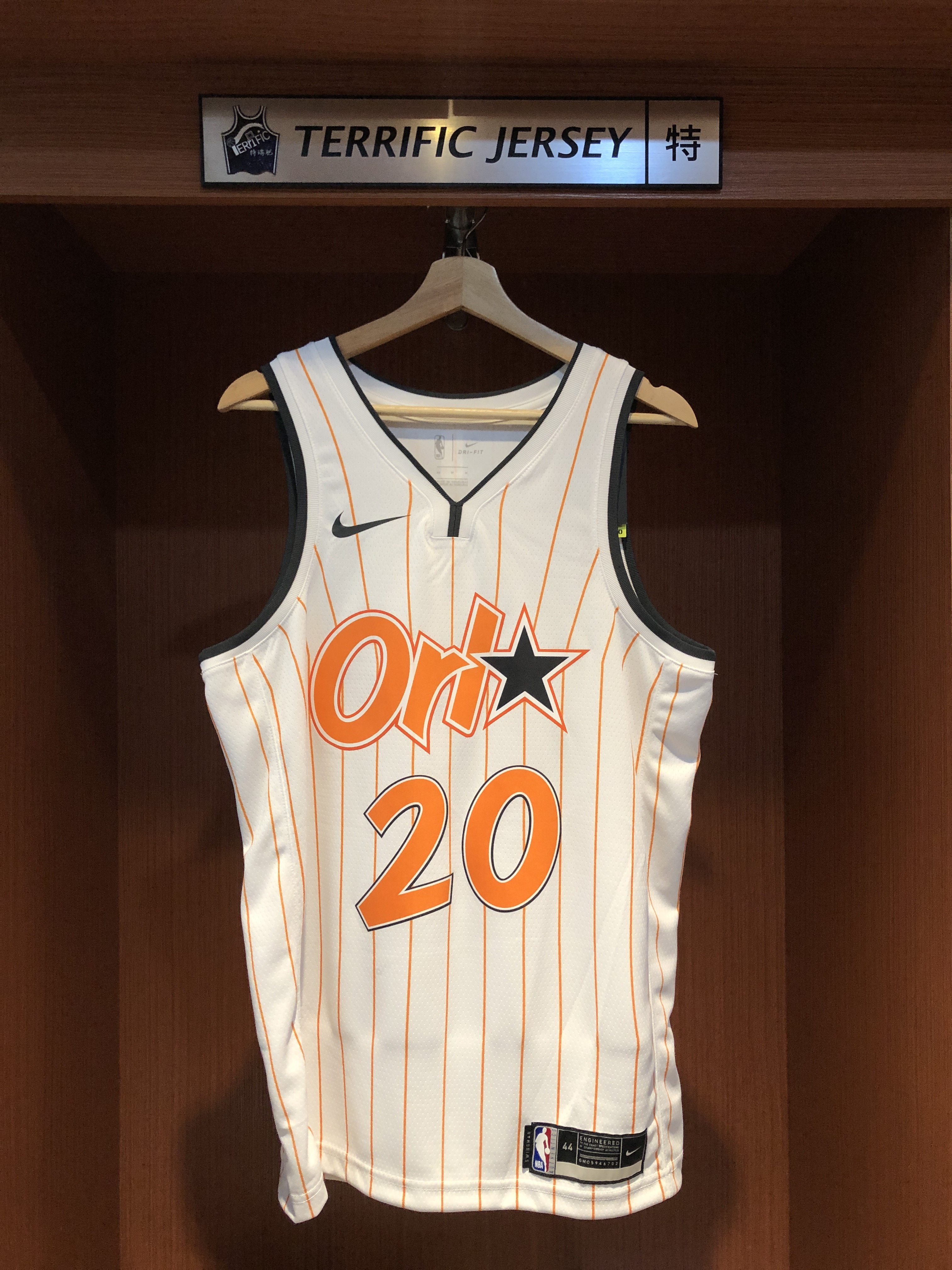 NBA球衣 Markelle Fultz 奧蘭多魔術城市 City Nike Swingman 球迷版 熱轉印 全新