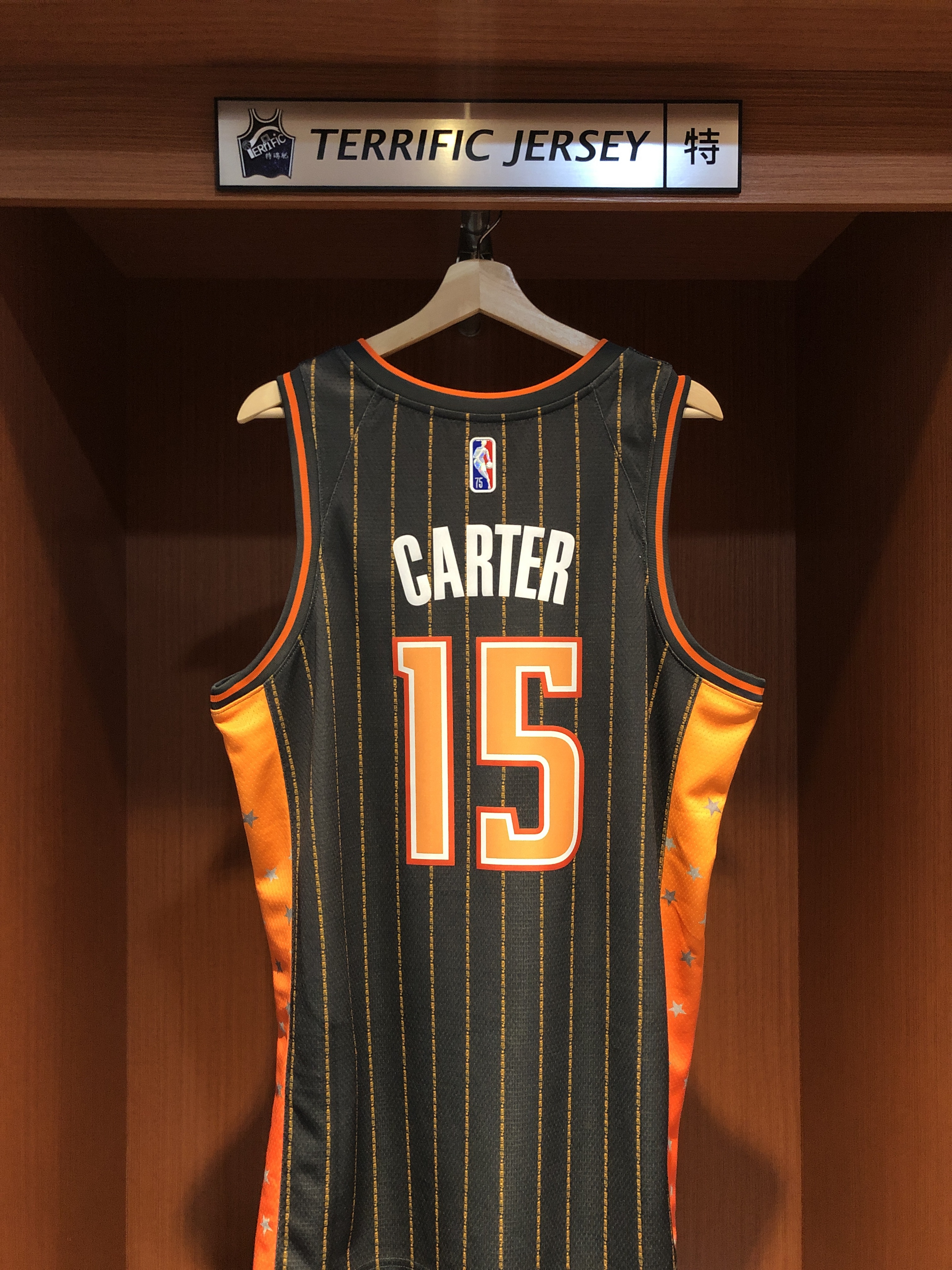 NBA球衣 Vince Carter 奧蘭多魔術城市 75周年 鑽石標 City Nike Swingman 球迷版 熱轉印 全新