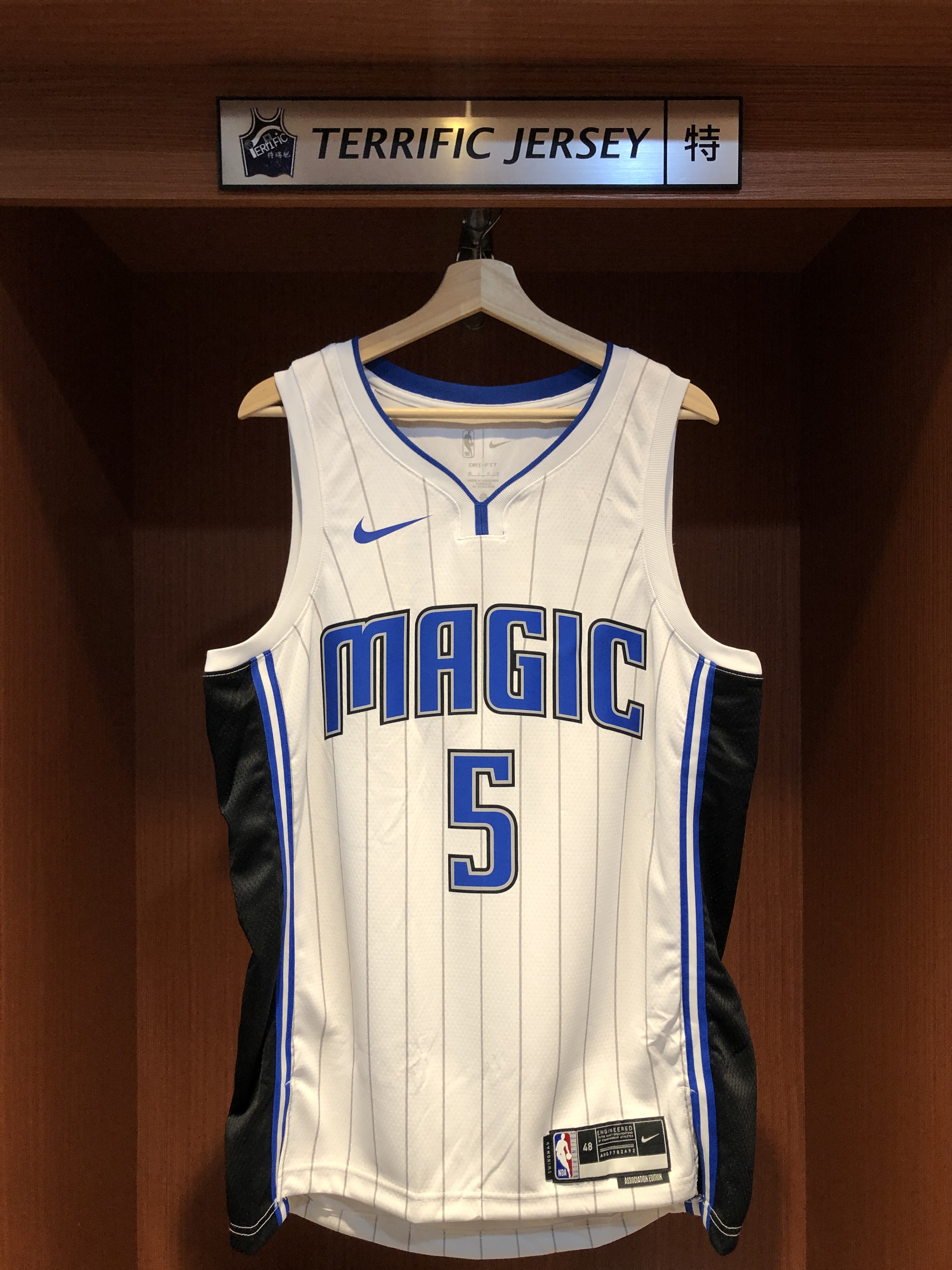 NBA球衣 Paolo Banchero 奧蘭多魔術白 Association Nike Swingman 球迷版 熱轉印 全新