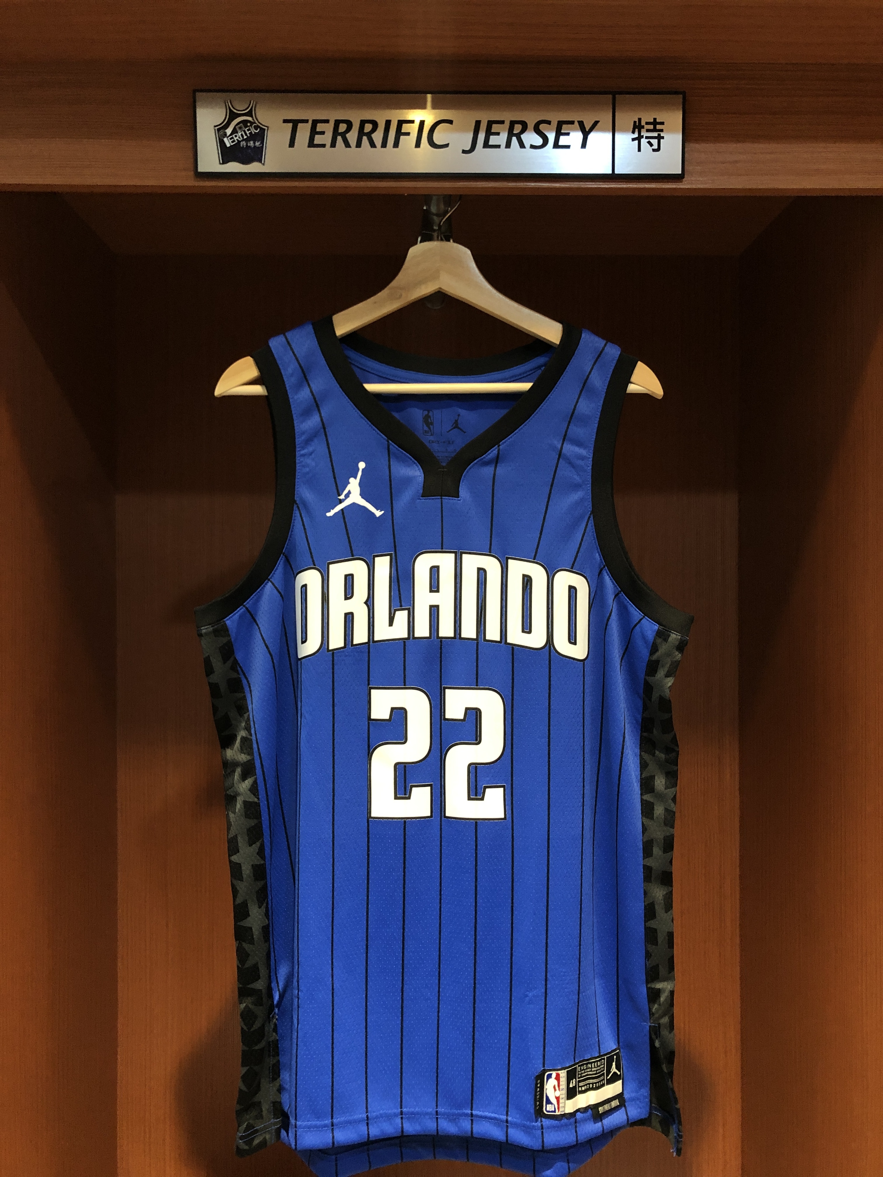 NBA球衣 Franz Wagner 奧蘭多魔術藍 Statement Jordan Nike Swingman 球迷版 熱轉印 全新