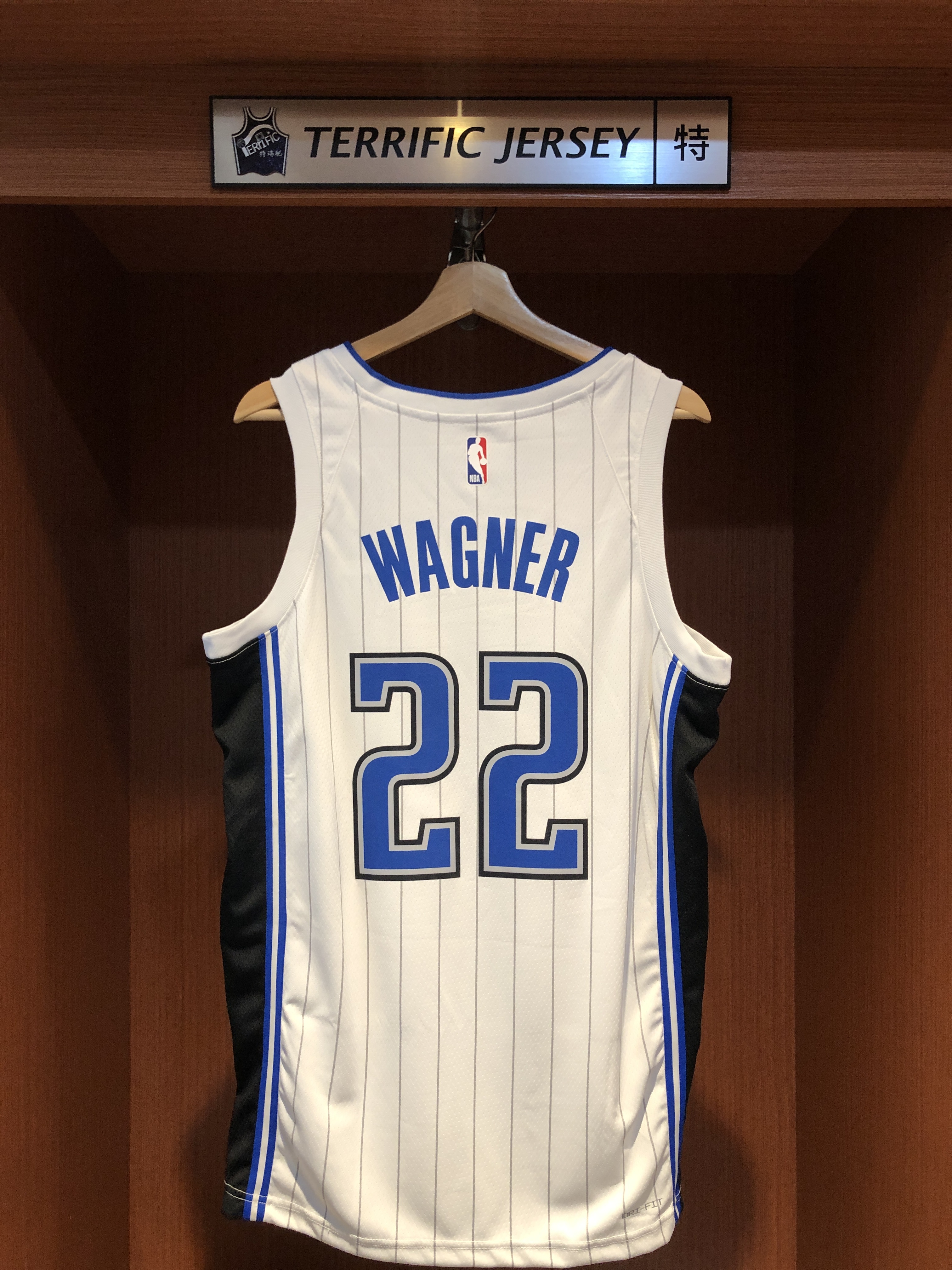 NBA球衣 Franz Wagner 奧蘭多魔術白 Association Nike Swingman 球迷版 熱轉印 全新