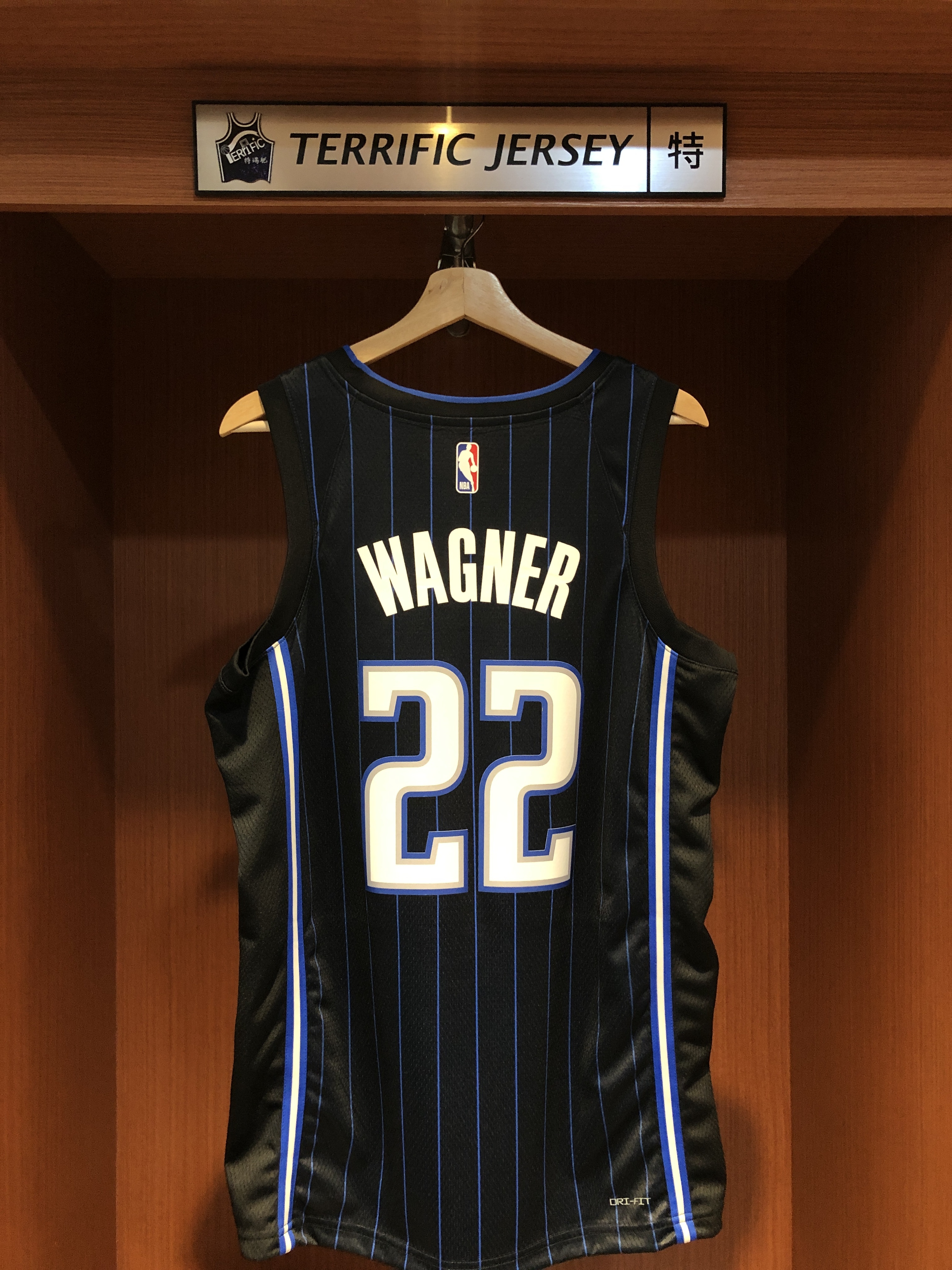NBA球衣 Franz Wagner 奧蘭多魔術黑 Icon Nike Swingman 球迷版 熱轉印 全新