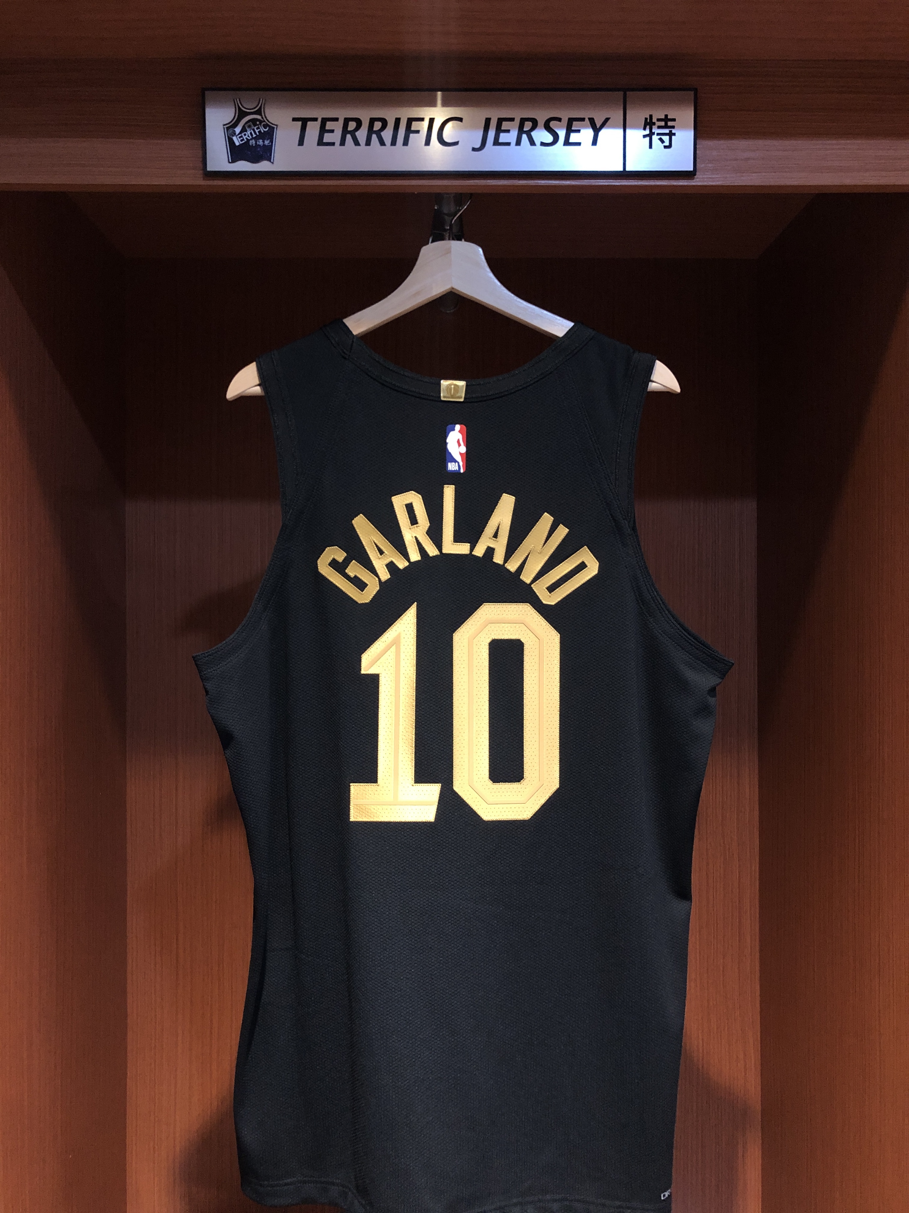 NBA球衣 Darius Garland 克里夫蘭騎士黑 Statement Jordan Authetnic 球員版 電繡 含贊助商標 全新