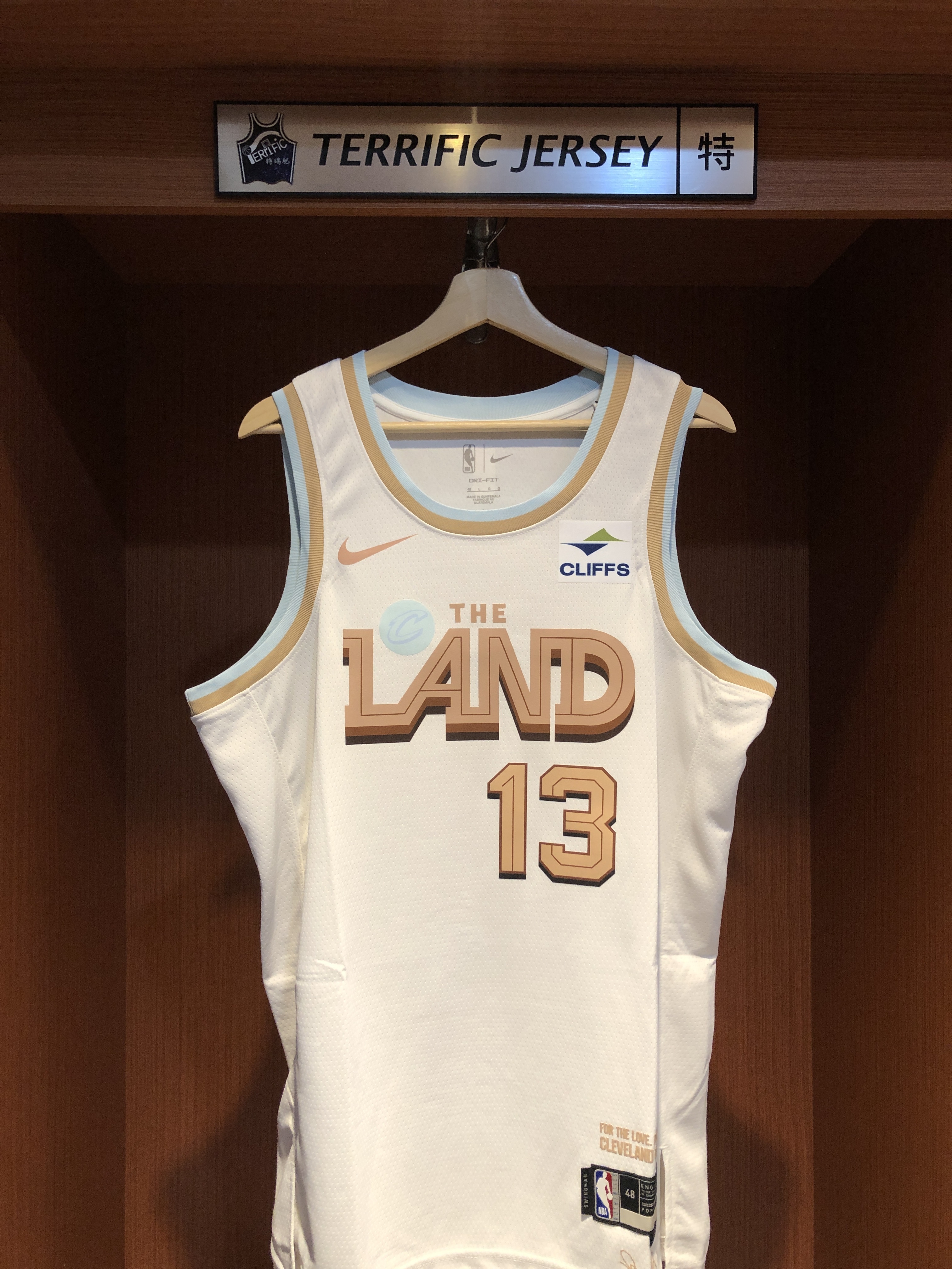 NBA球衣 Ricky Rubio 克里夫蘭騎士城市 City Nike Swingman 球迷版 熱轉印 含贊助商標 全新