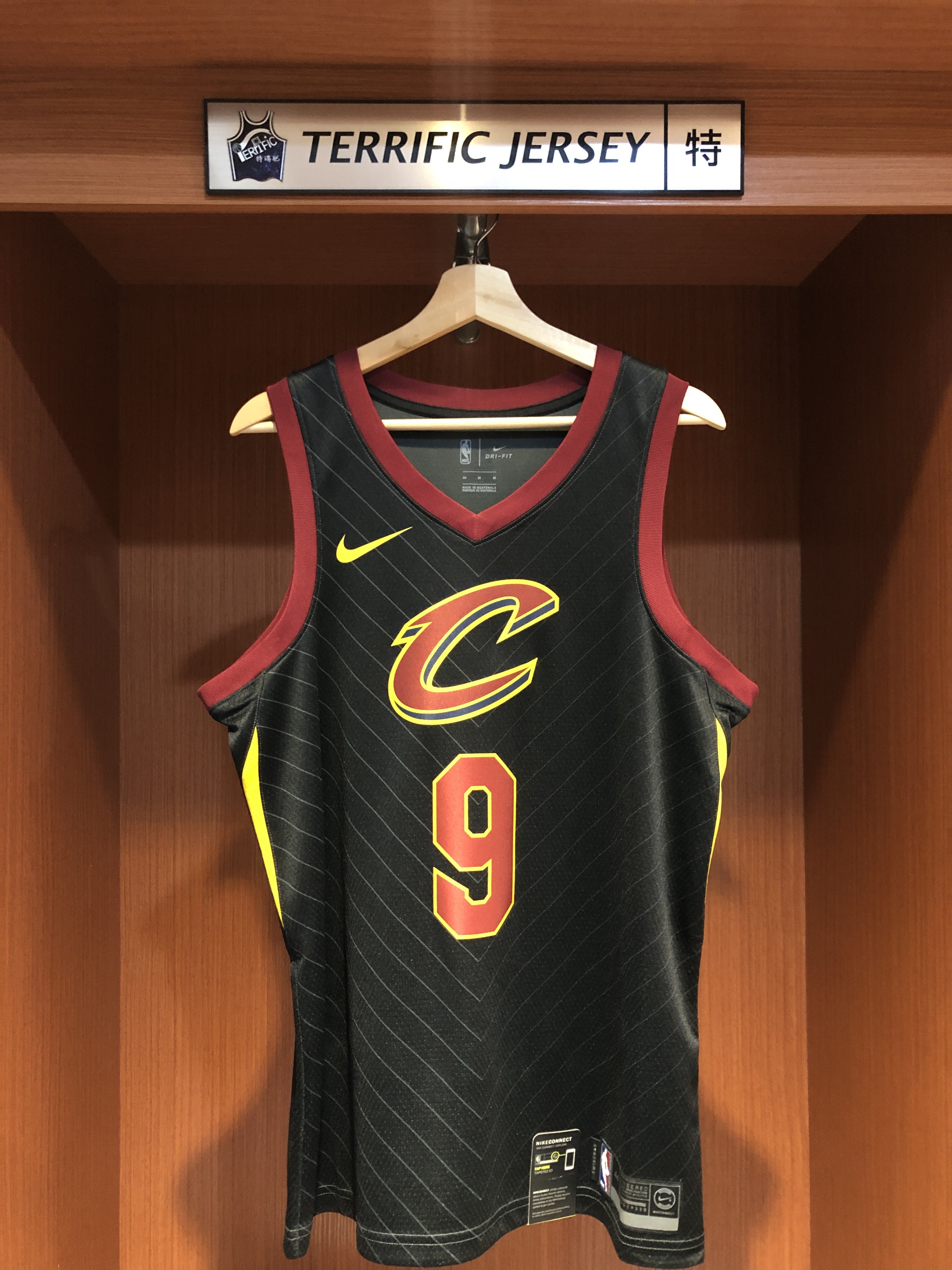 NBA球衣 Dwyane Wade 克里夫蘭騎士黑 Statement Nike Swingman 球迷版 熱轉印 全新