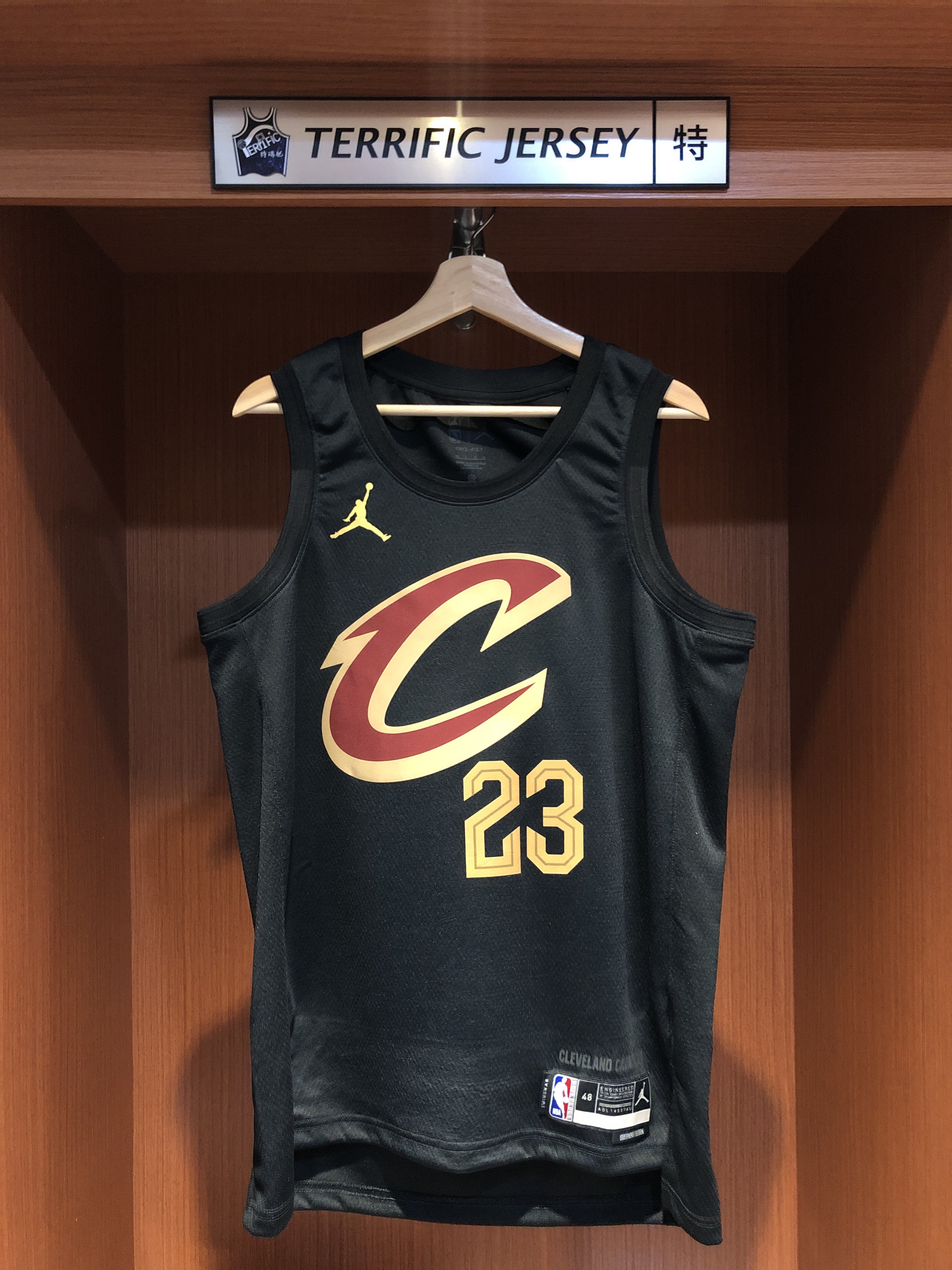 NBA球衣 Lebron James 克里夫蘭騎士黑 Statement Jordan Swingman 球迷版 熱轉印 全新
