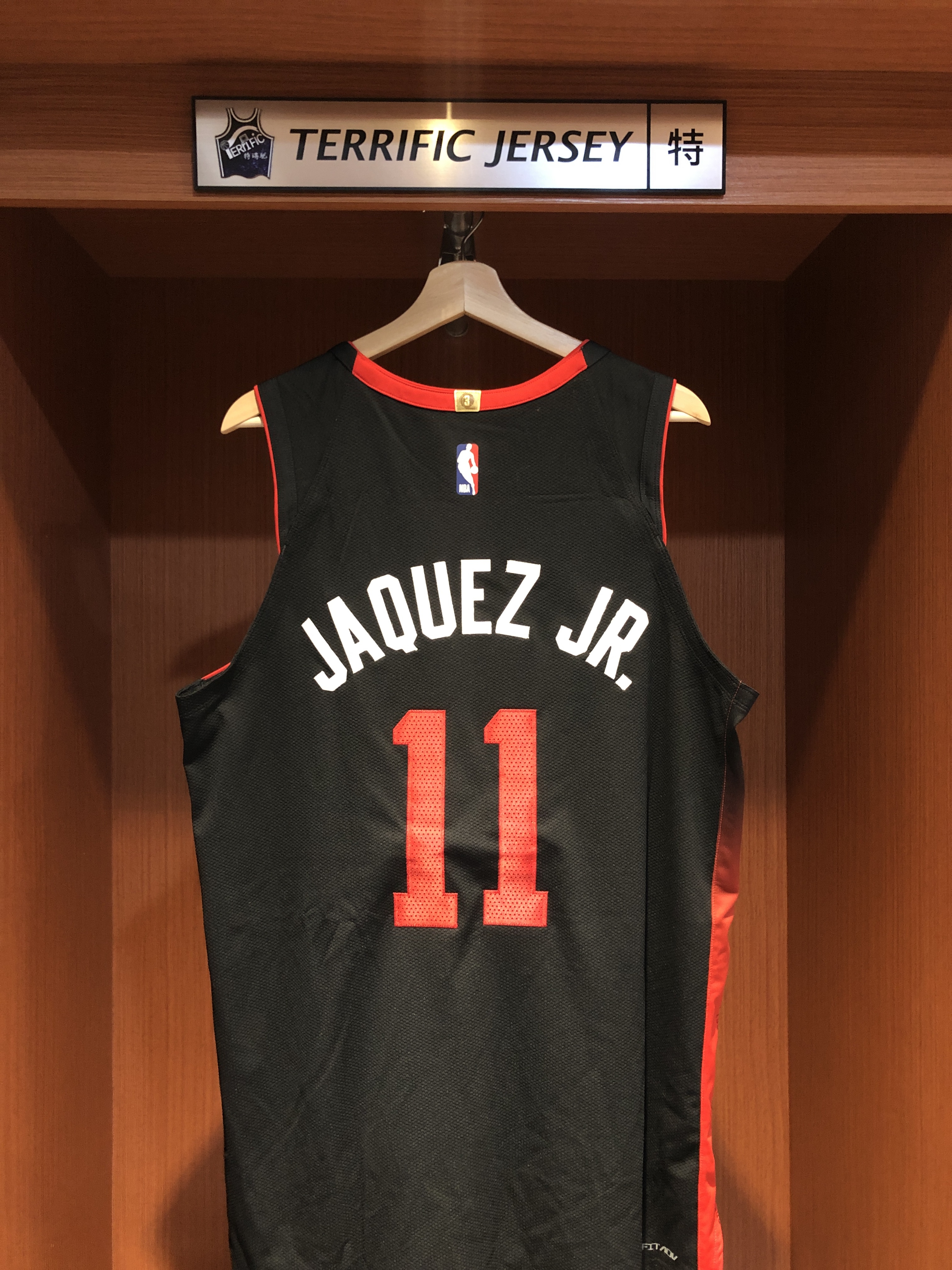 NBA球衣 Jaime Jaquez Jr. 邁阿密熱火城市 City Nike Authentic 球員版 電繡 含贊助商標 全新