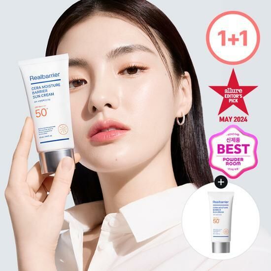 Real Barrier Cera Moisture Barrier Sun Cream SPF50+ PA++++ 50ml [Olive Young Double Planning Set]