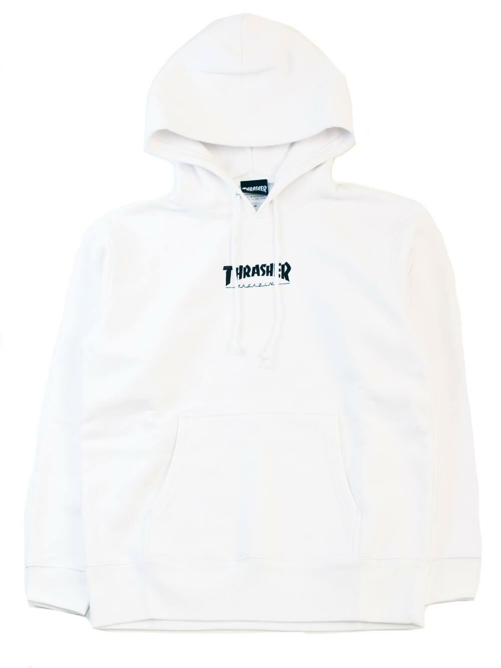 Thrasher Home Town Hoodie White Black