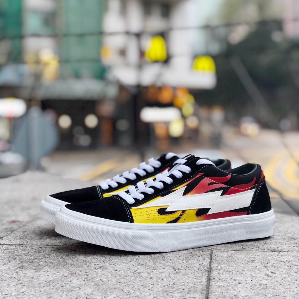 Revenge x Storm Classic Flame Canvas