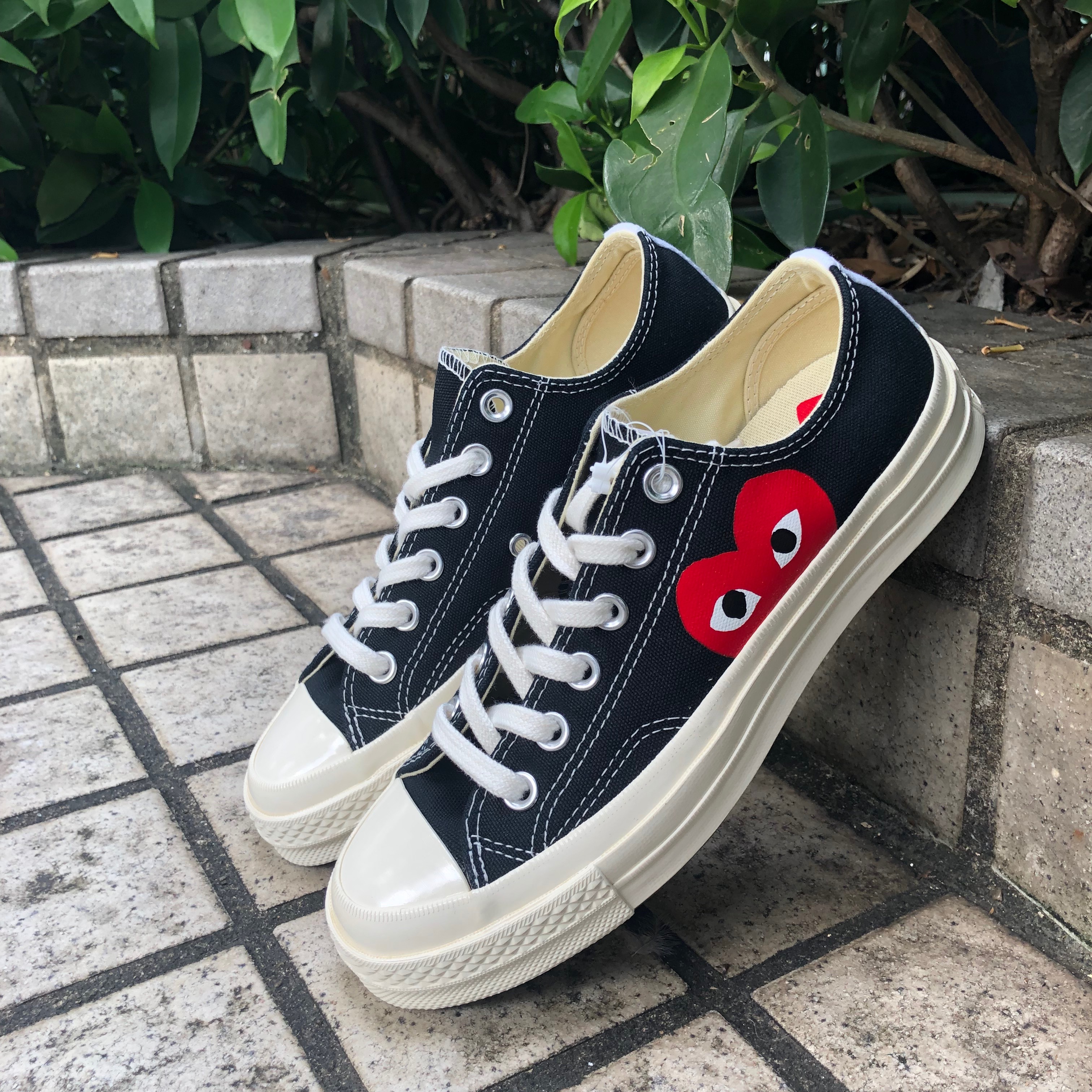 CONVERSE X CDG Play Chuck 70 Low Black