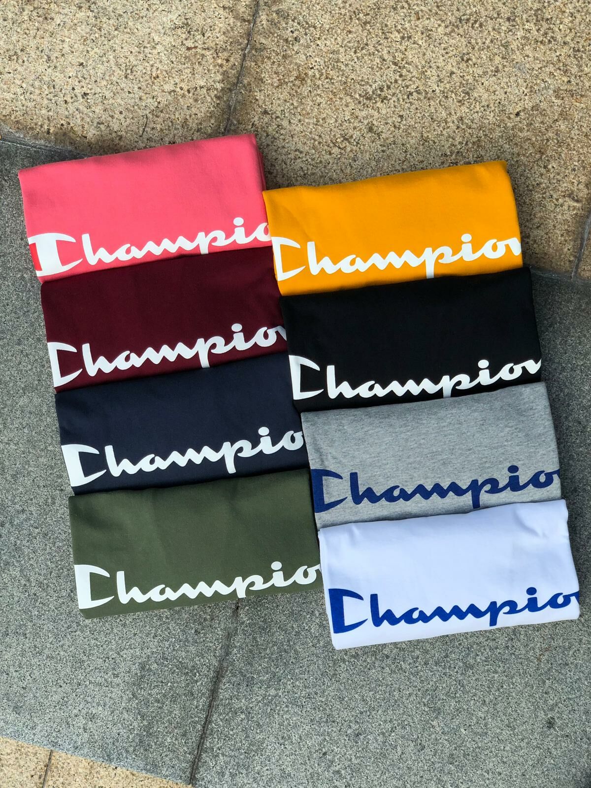Champion Script Logo Tee