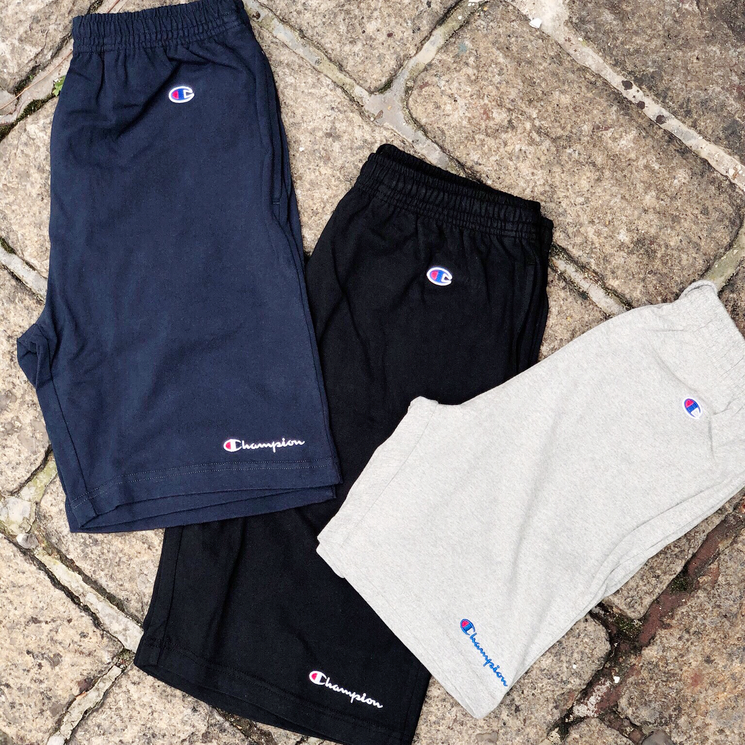 Champion Script Logo Shorts Men