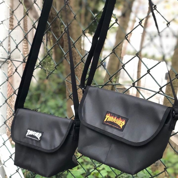 Thrasher Shoulder Bag Black