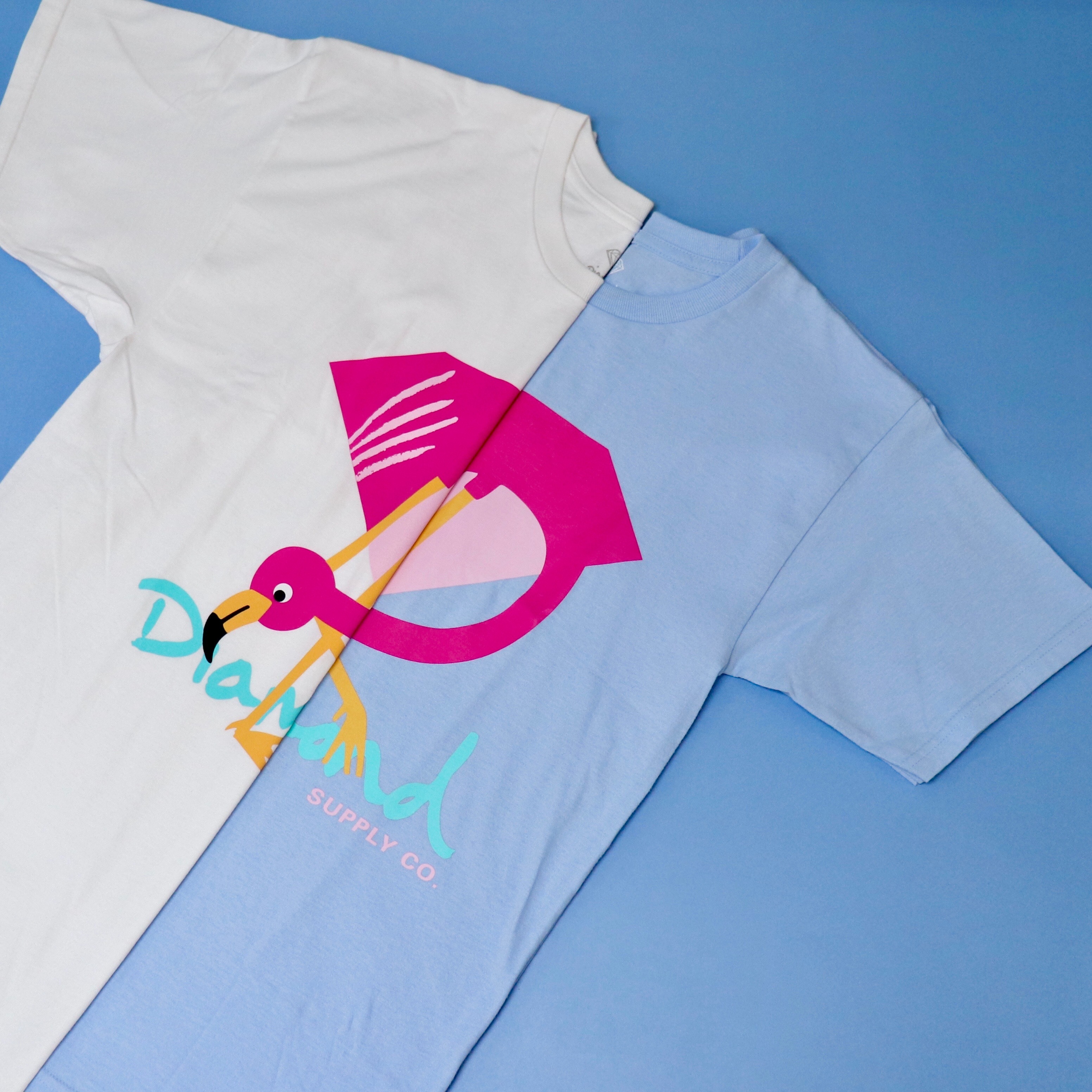 Diamond Flamingo Sign Tee