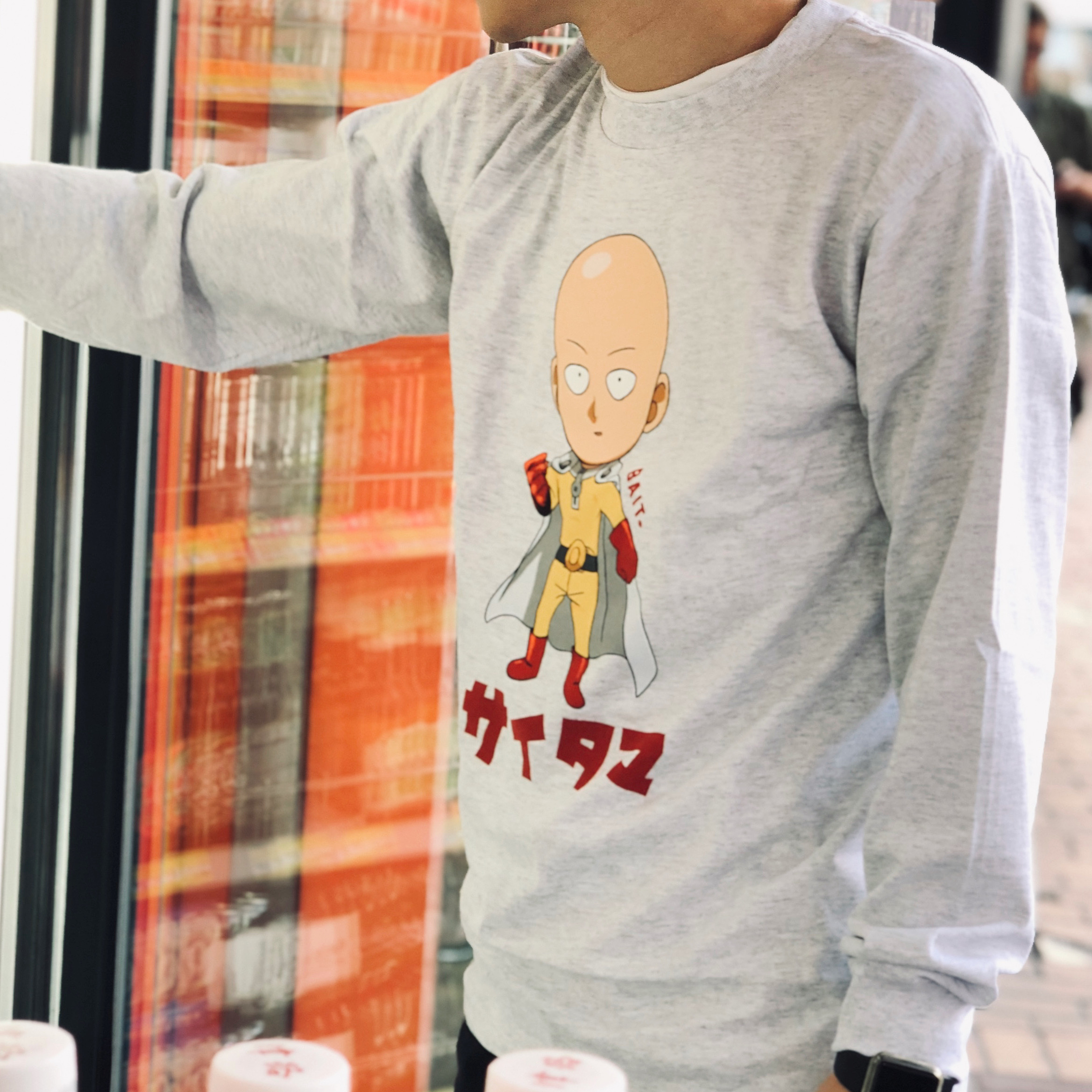 BAIT x One Punch Man Men Saitama Chibi