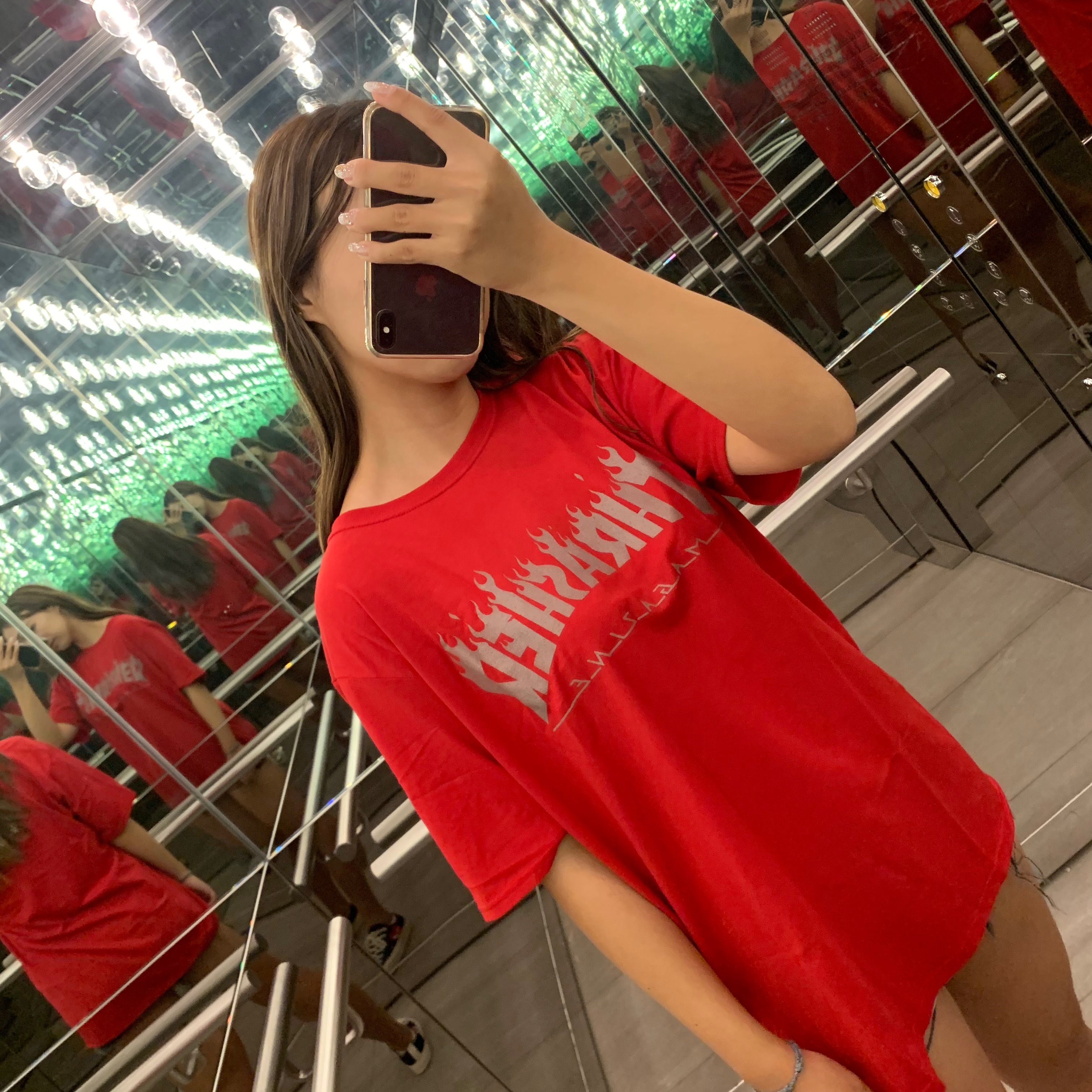 Thrasher Reflective Flame T-shirt