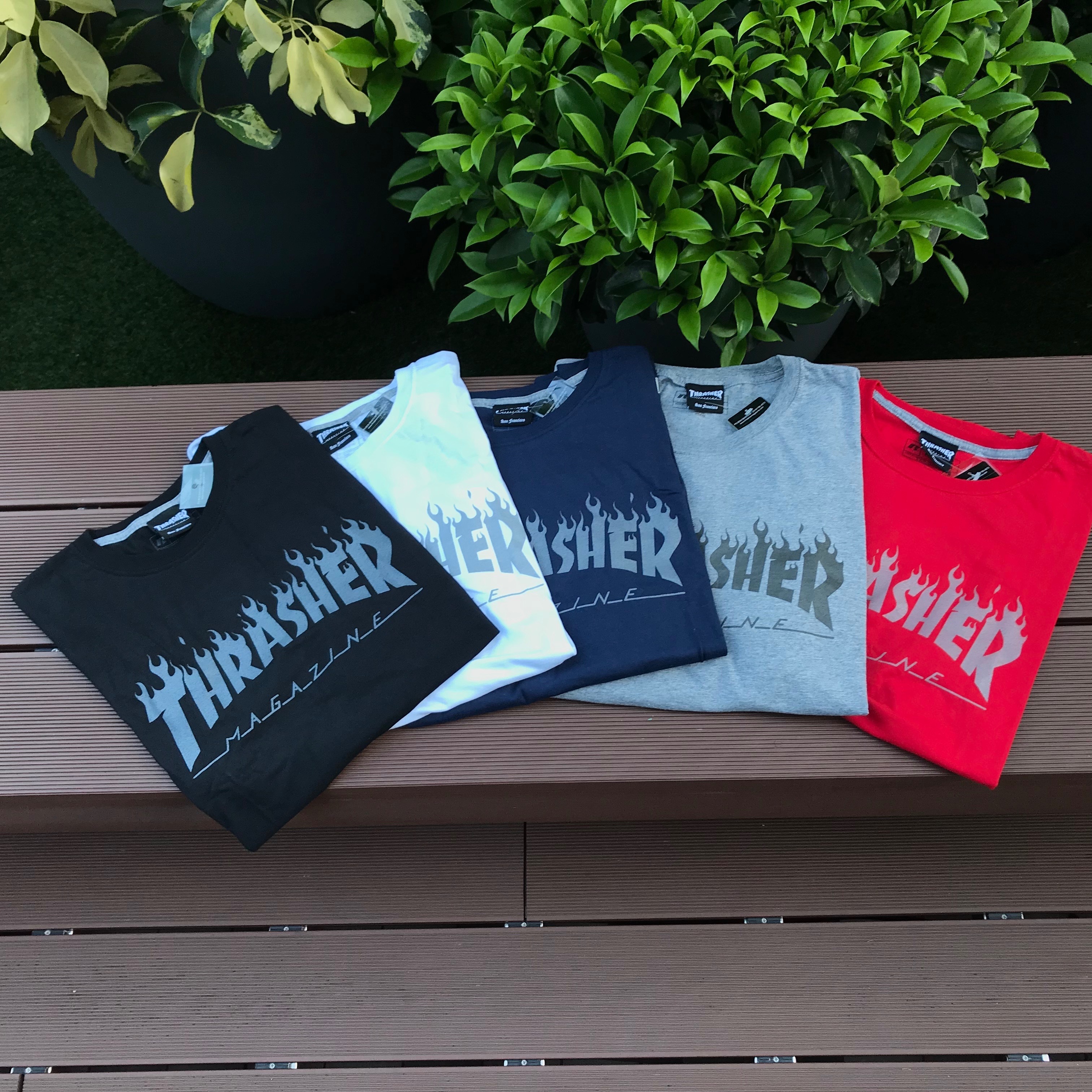 Thrasher Reflective Flame T-shirt