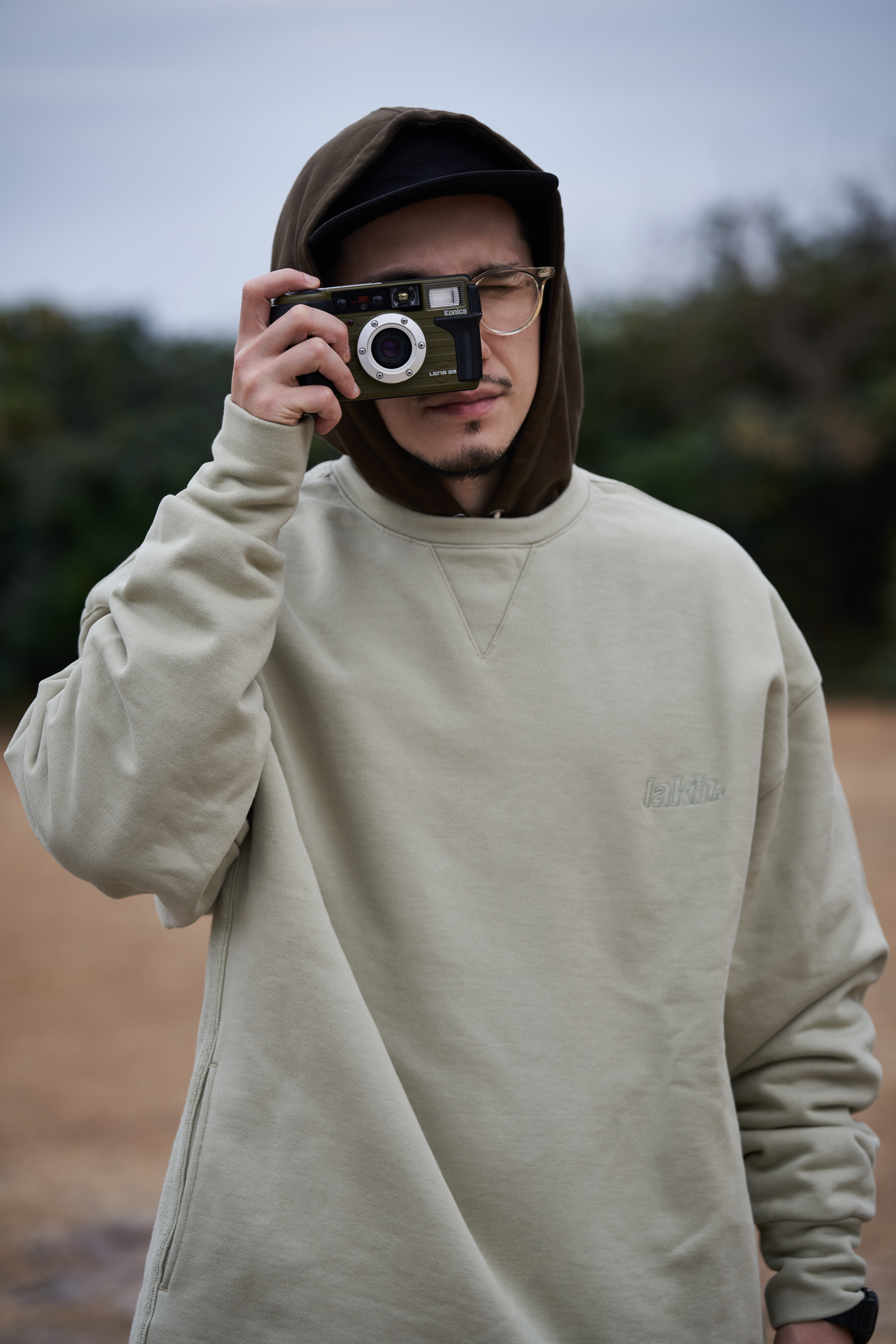 LAKH Supply Oversized Crewneck