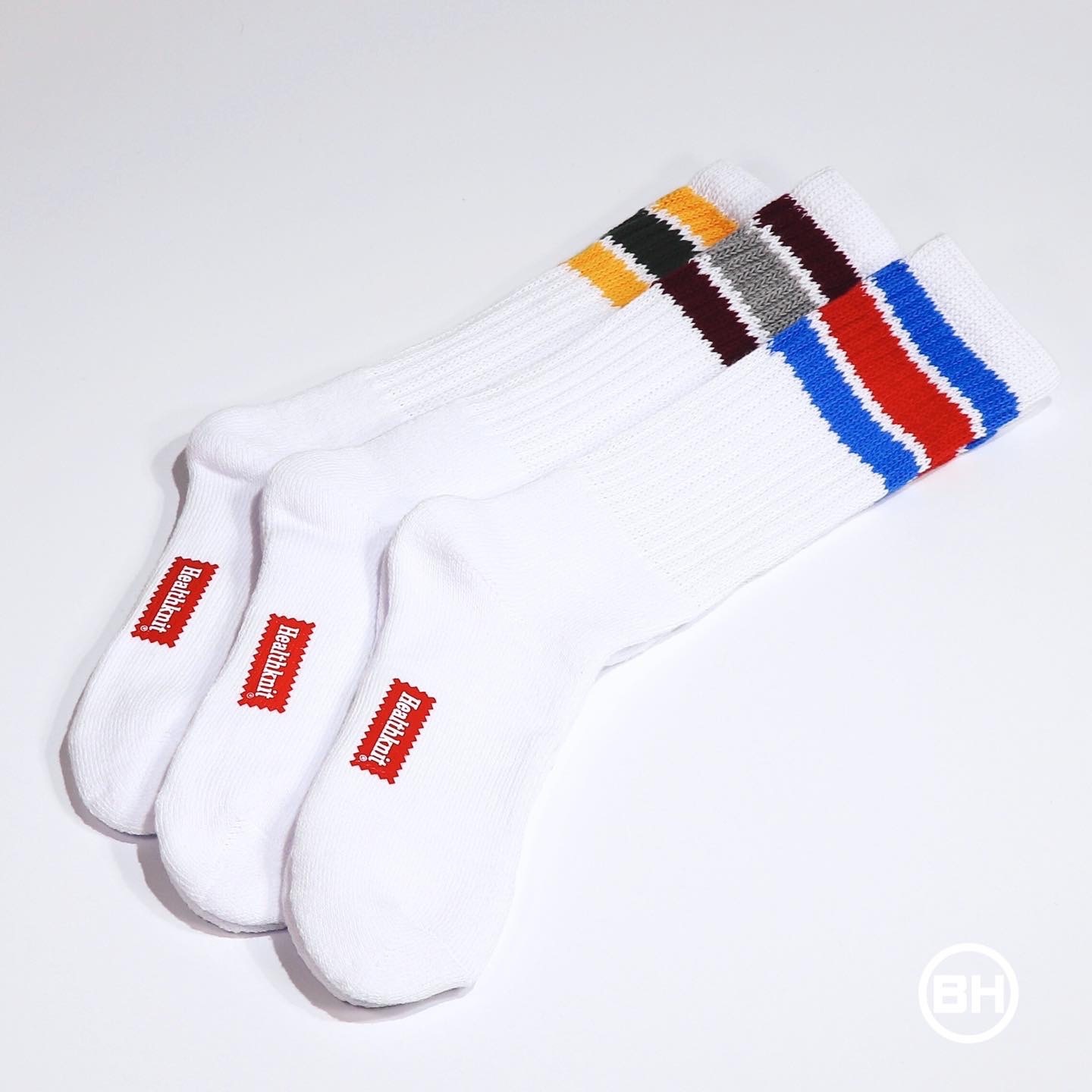 Healthknit White Socks 3packs 191-3108