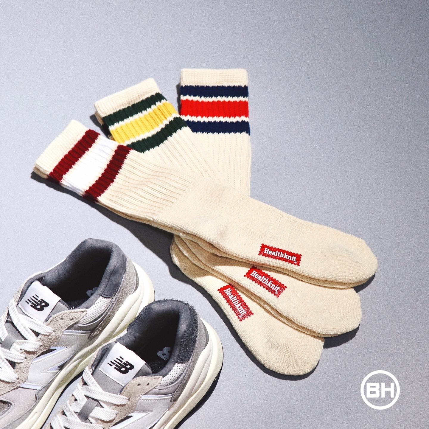 Healthknit Socks 3Packs Beige 191-3471